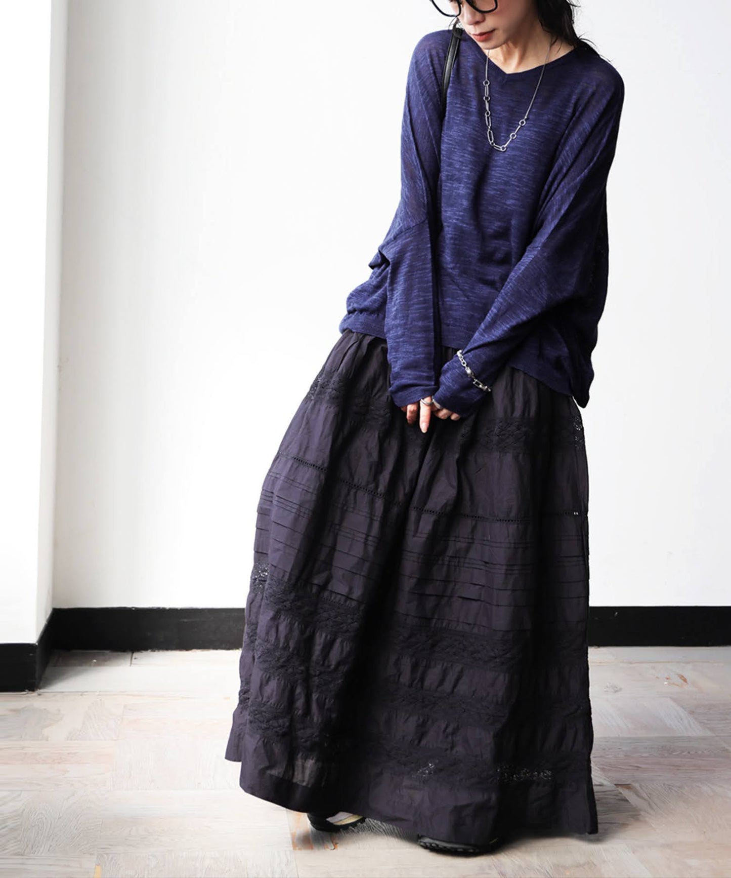 Sheer Dolman Knit Ladies