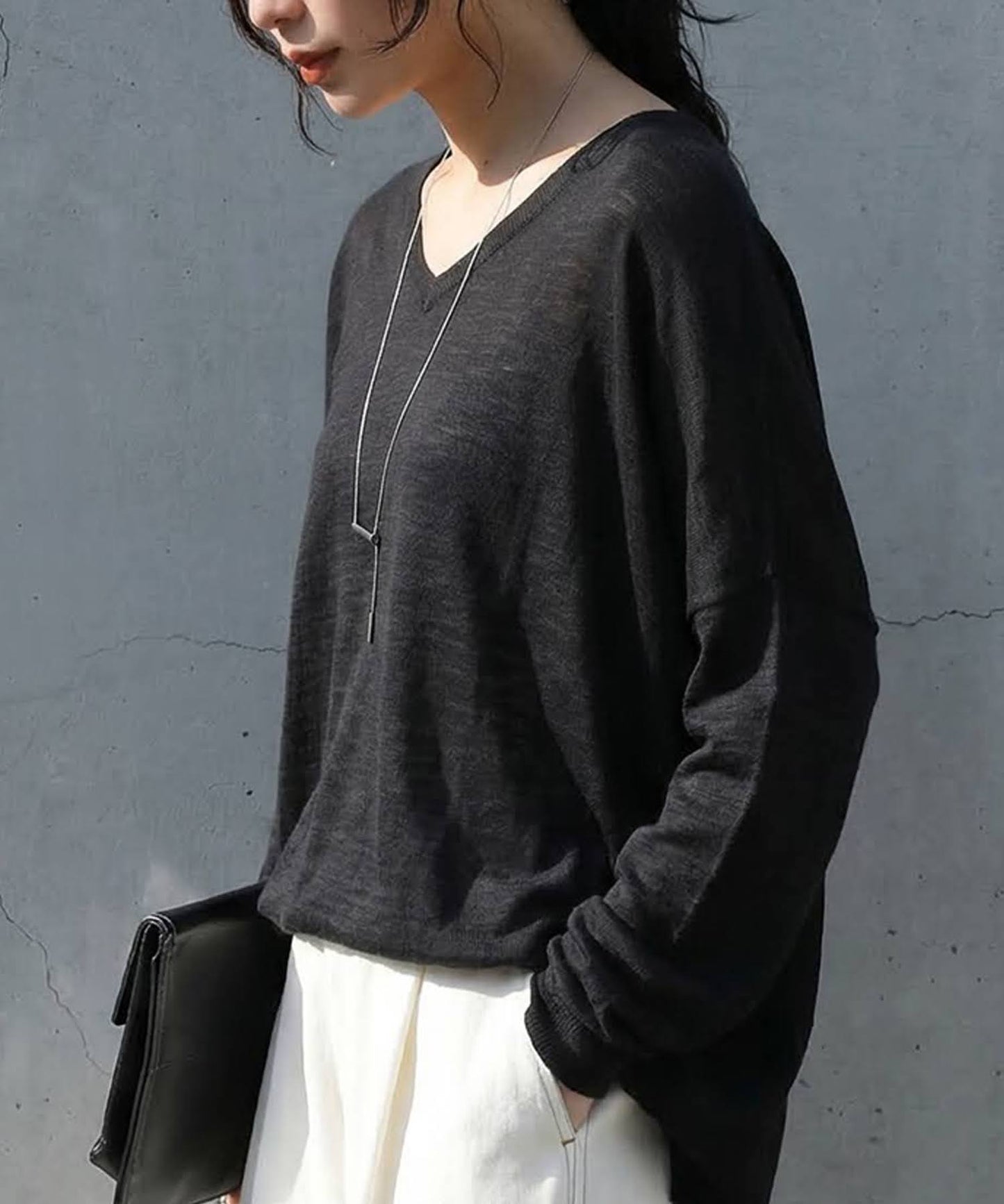 Sheer Dolman Knit Ladies