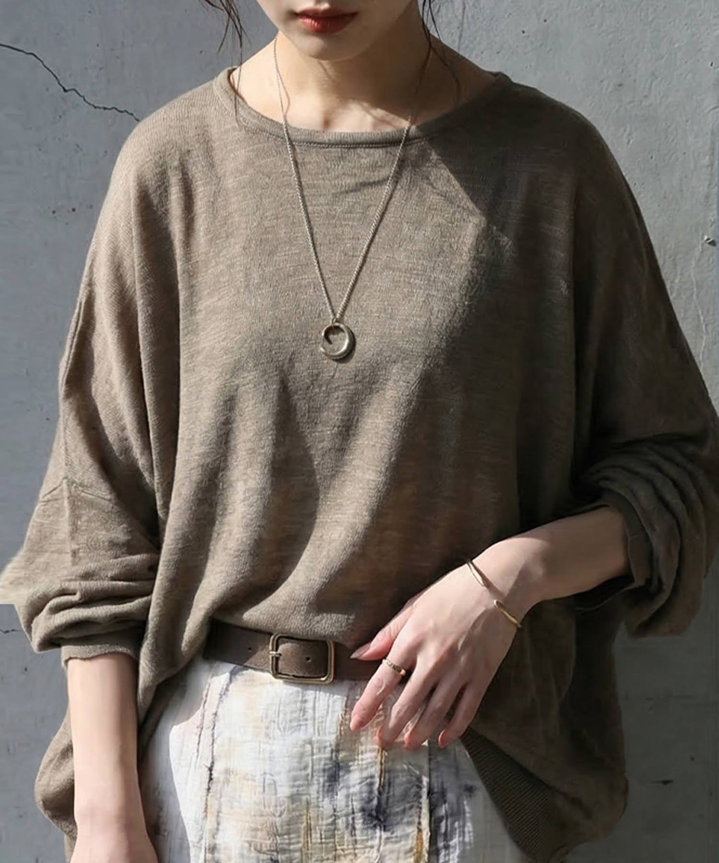 Sheer Dolman Knit Ladies