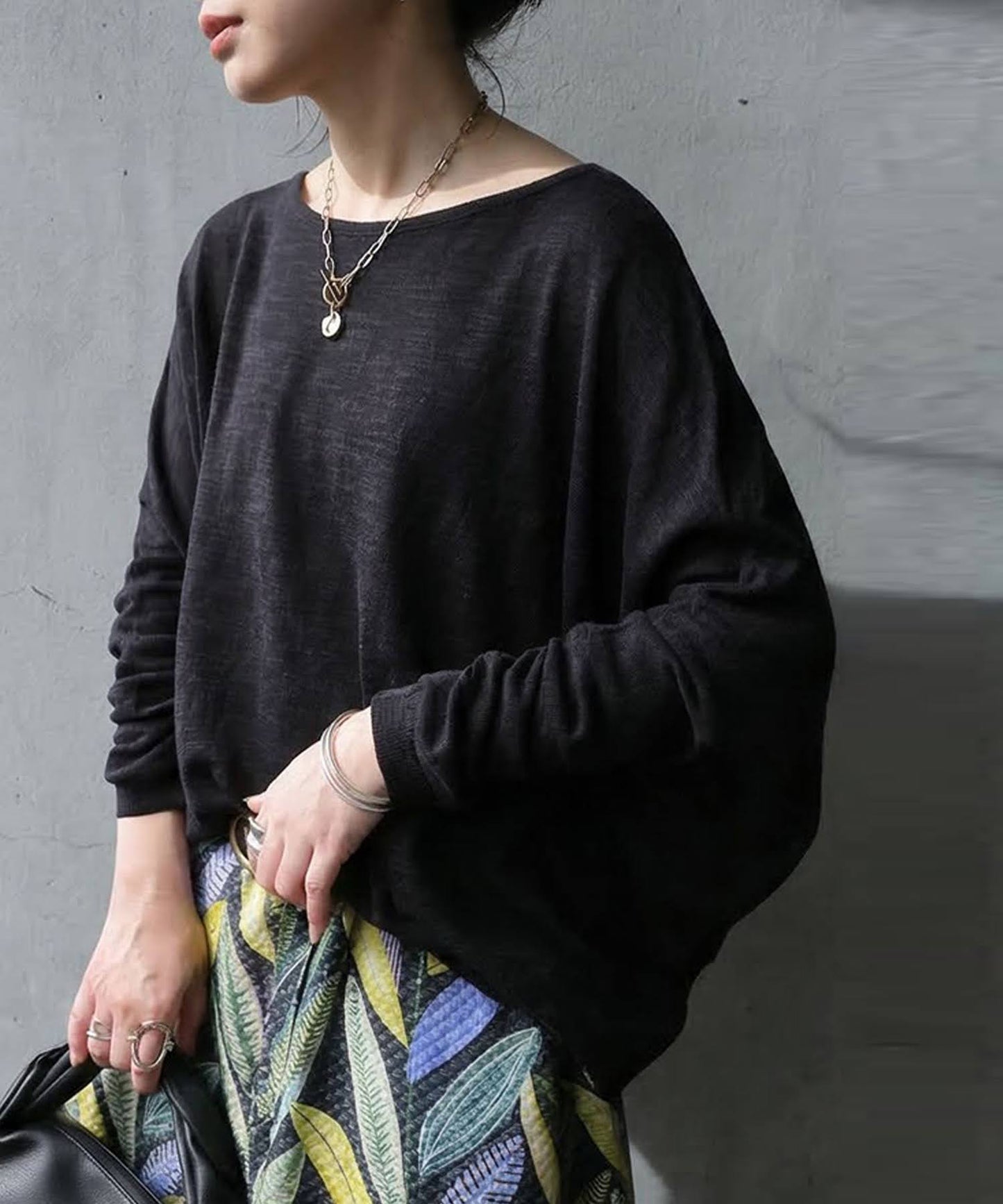 Sheer Dolman Knit Ladies