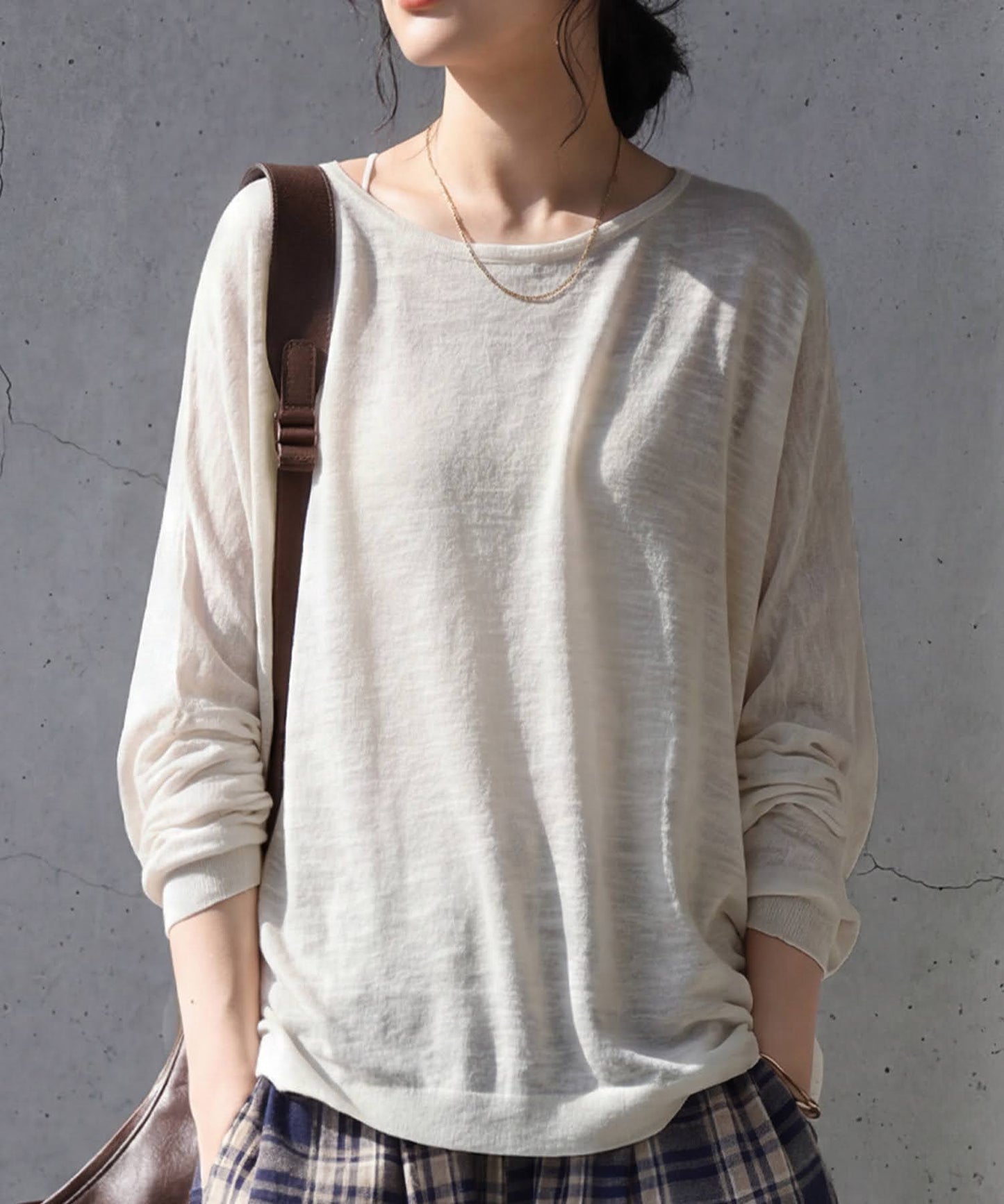 Sheer Dolman Knit Ladies