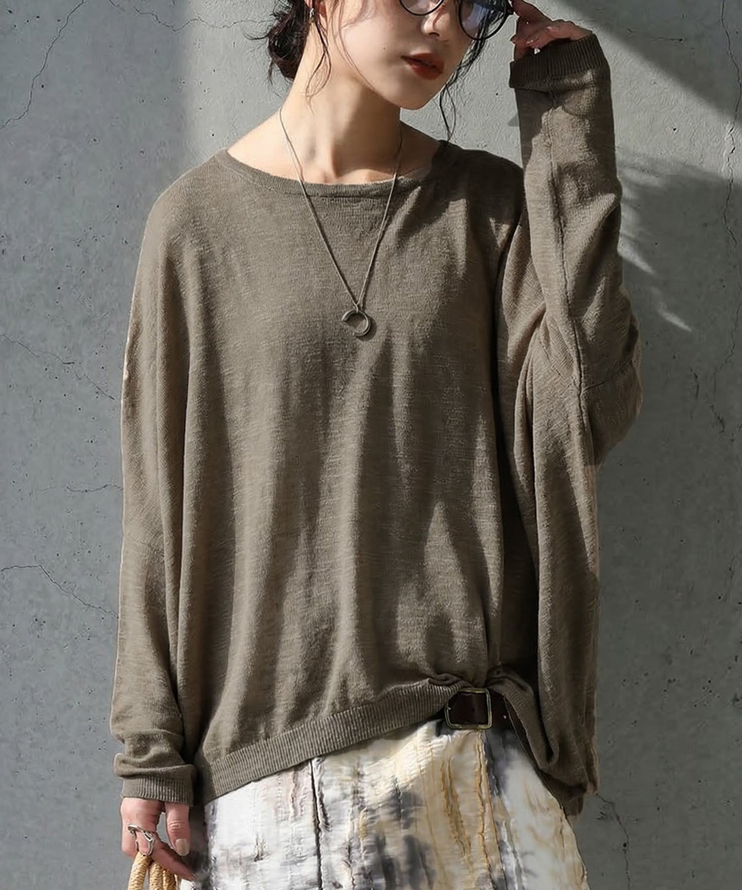 Sheer Dolman Knit Ladies