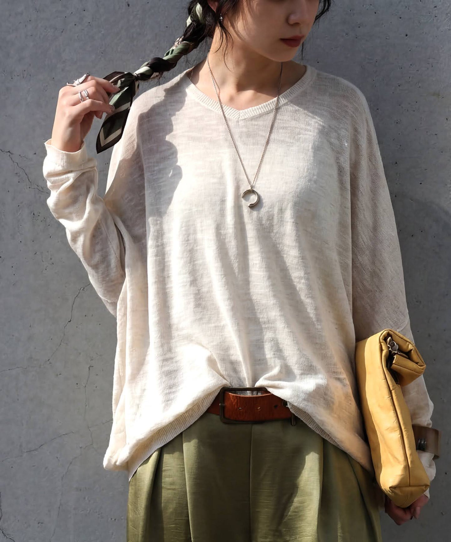 Sheer Dolman Knit Ladies