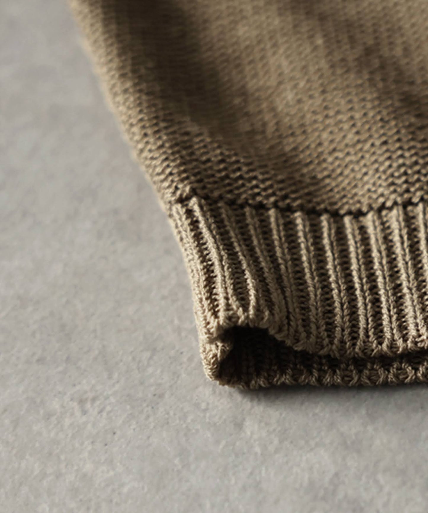 Dolman V-Neck Mesh Knit Ladies