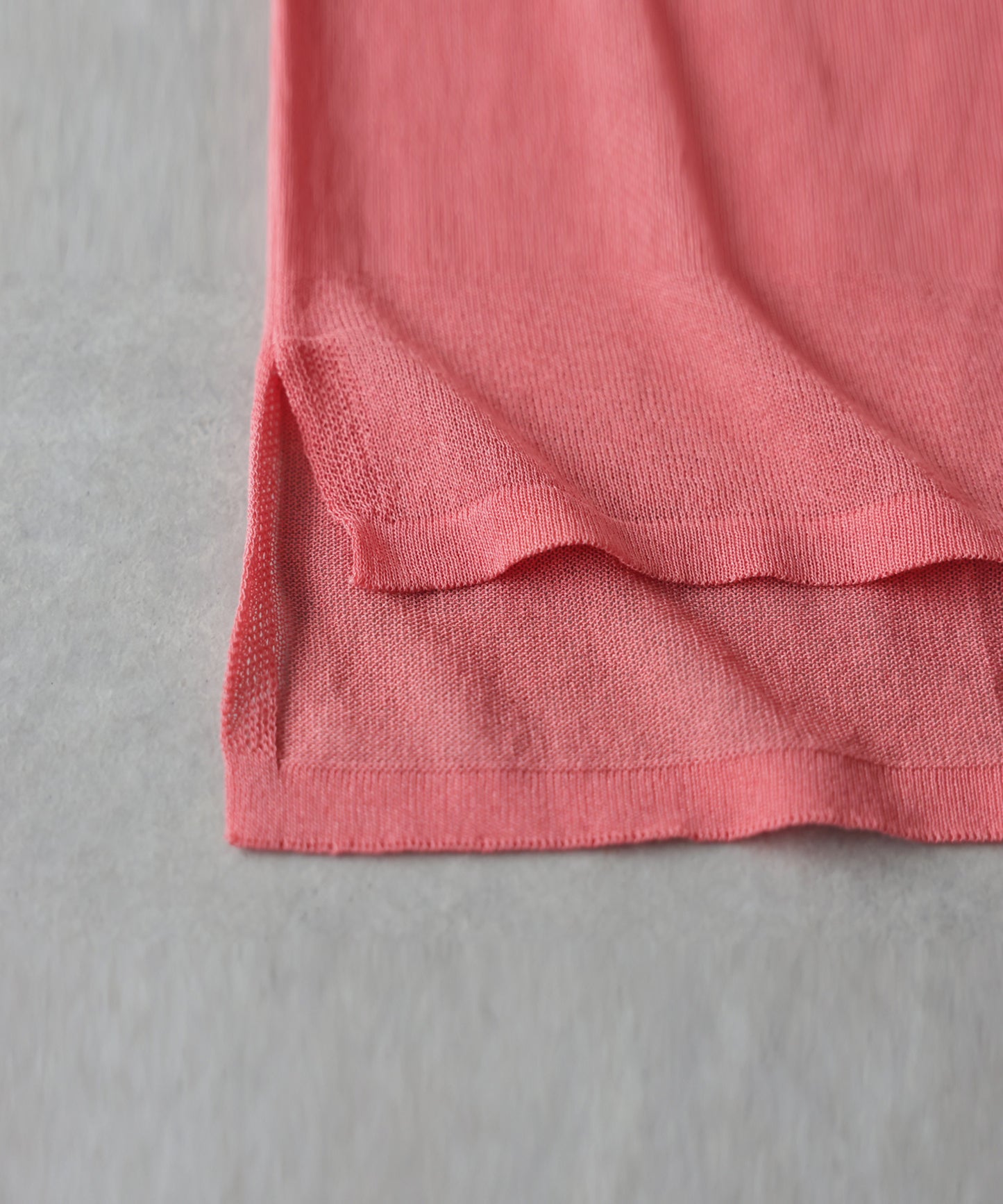 Crew Neck Sheer Long-Sleeve Tops Ladies