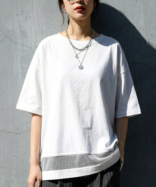 100% Cotton Crew Neck T-Shirt Ladies