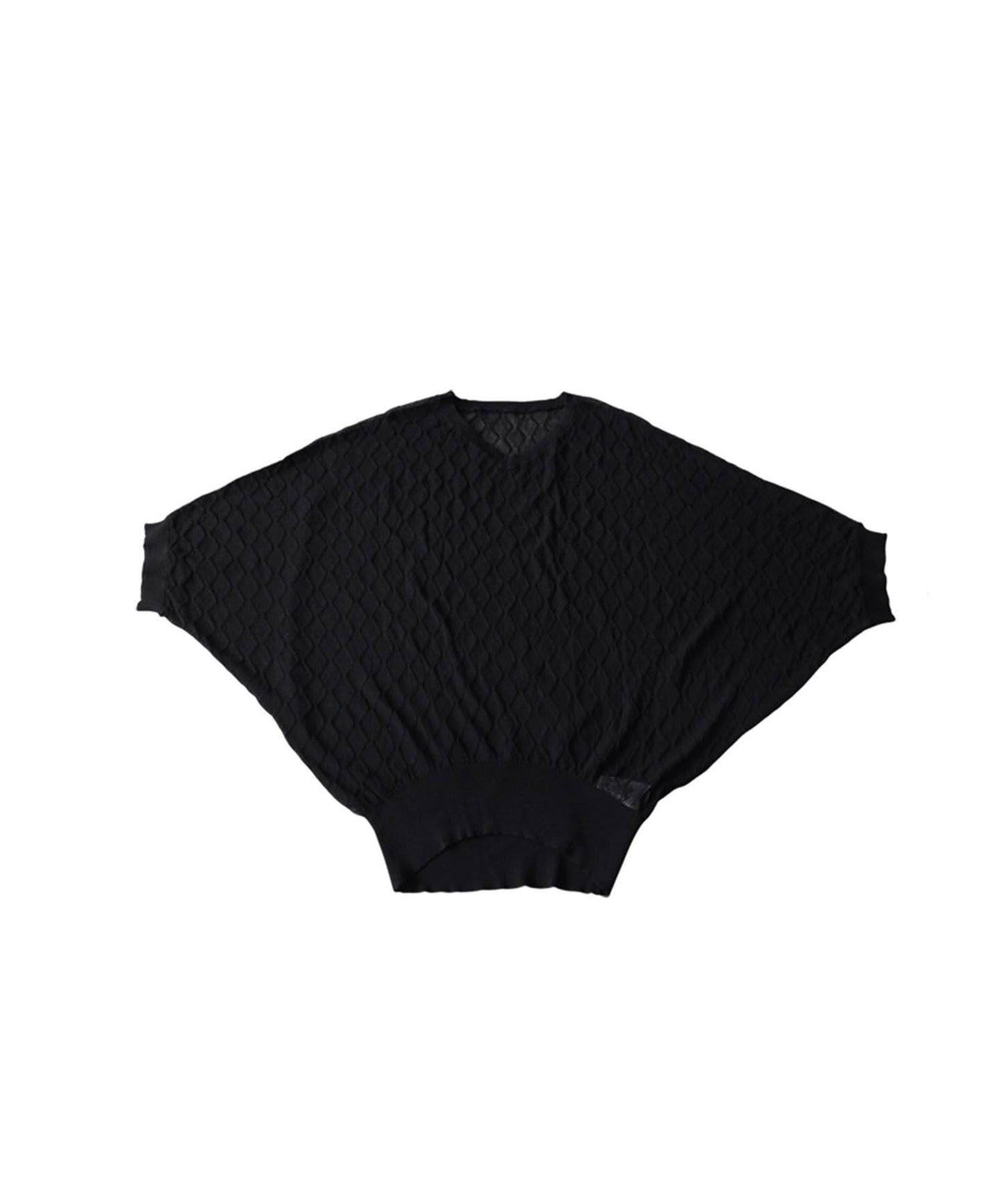 Aran Print Sheer Dolman Knit Ladies