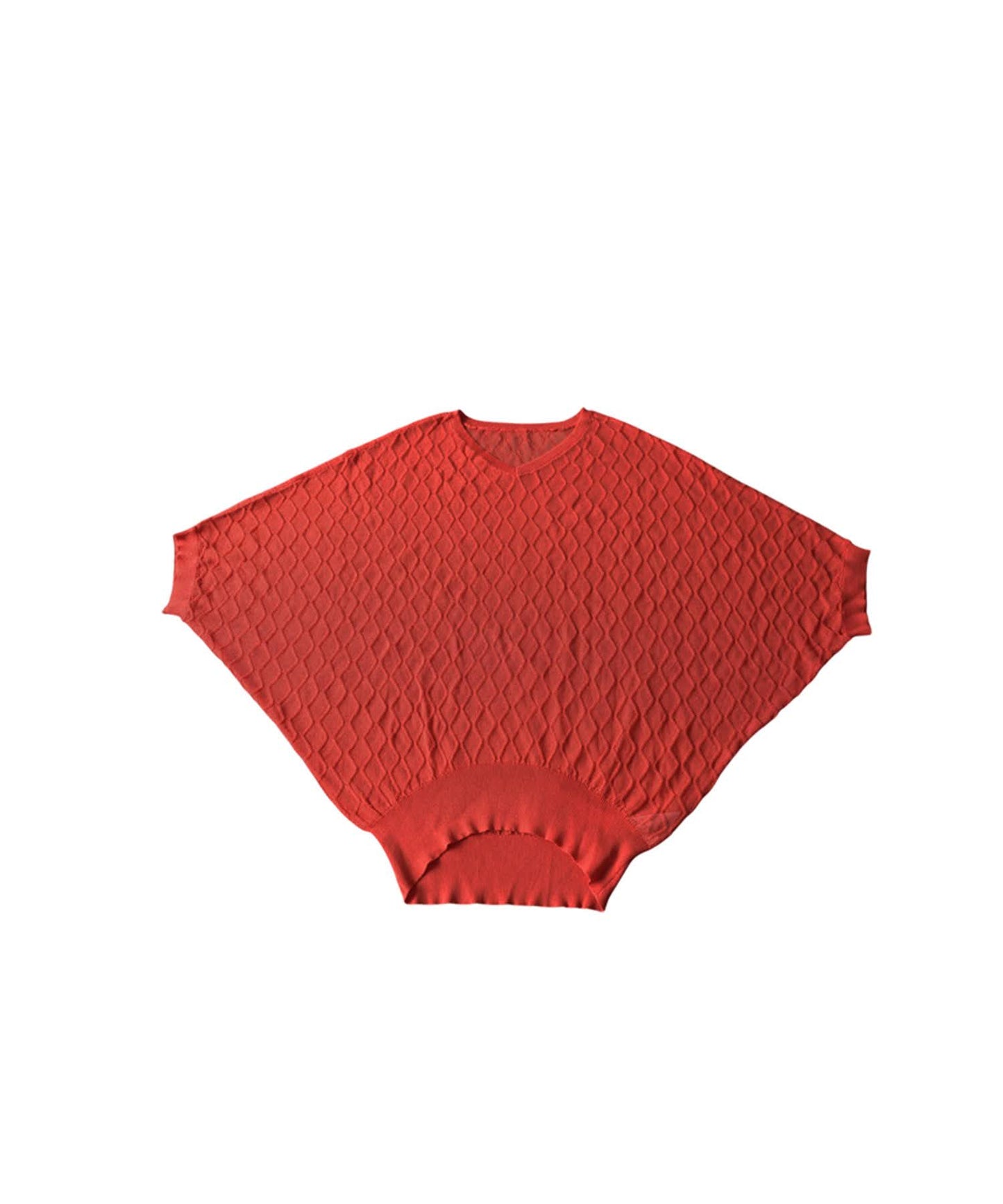 Aran Print Sheer Dolman Knit Ladies