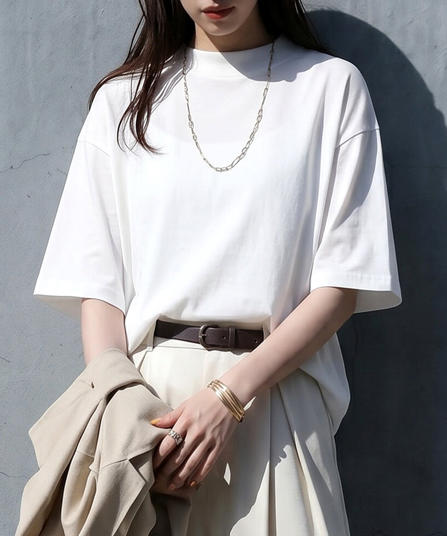 100% Cotton Cooling Touch Uv Protection T-Shirt Ladies