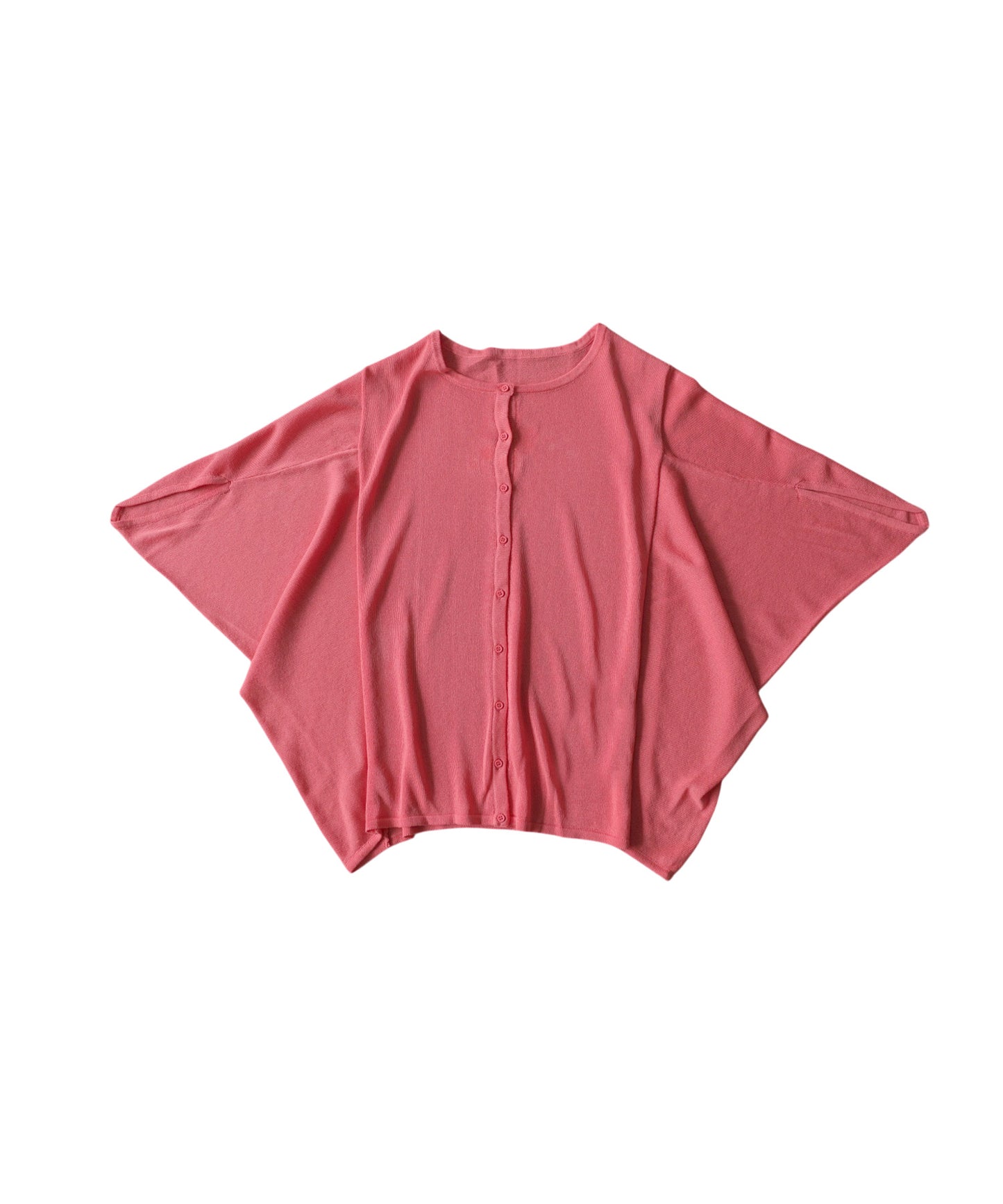 Asymmetrical Dolman Sheer Knit Cardigan Ladies