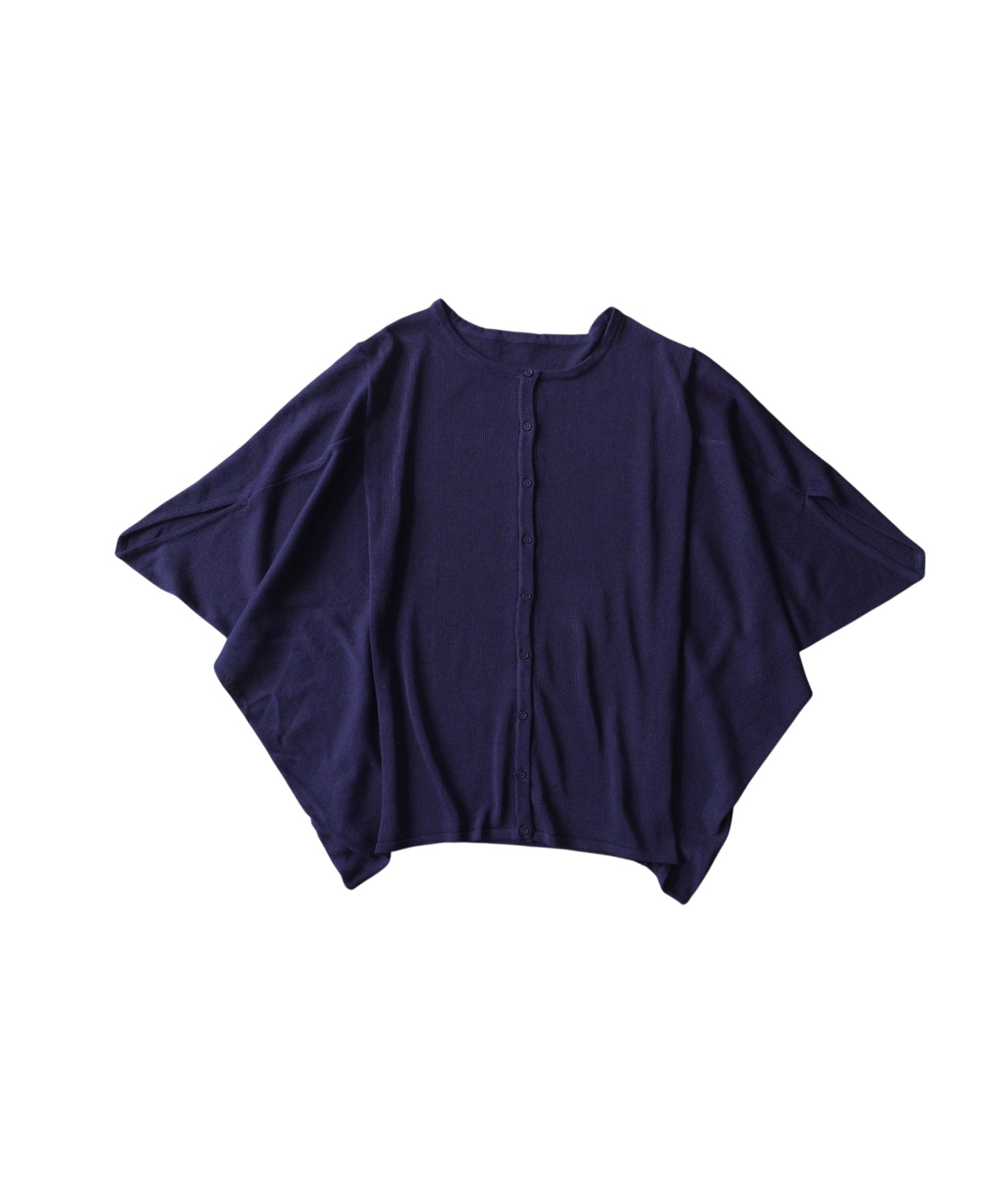 Asymmetrical Dolman Sheer Knit Cardigan Ladies