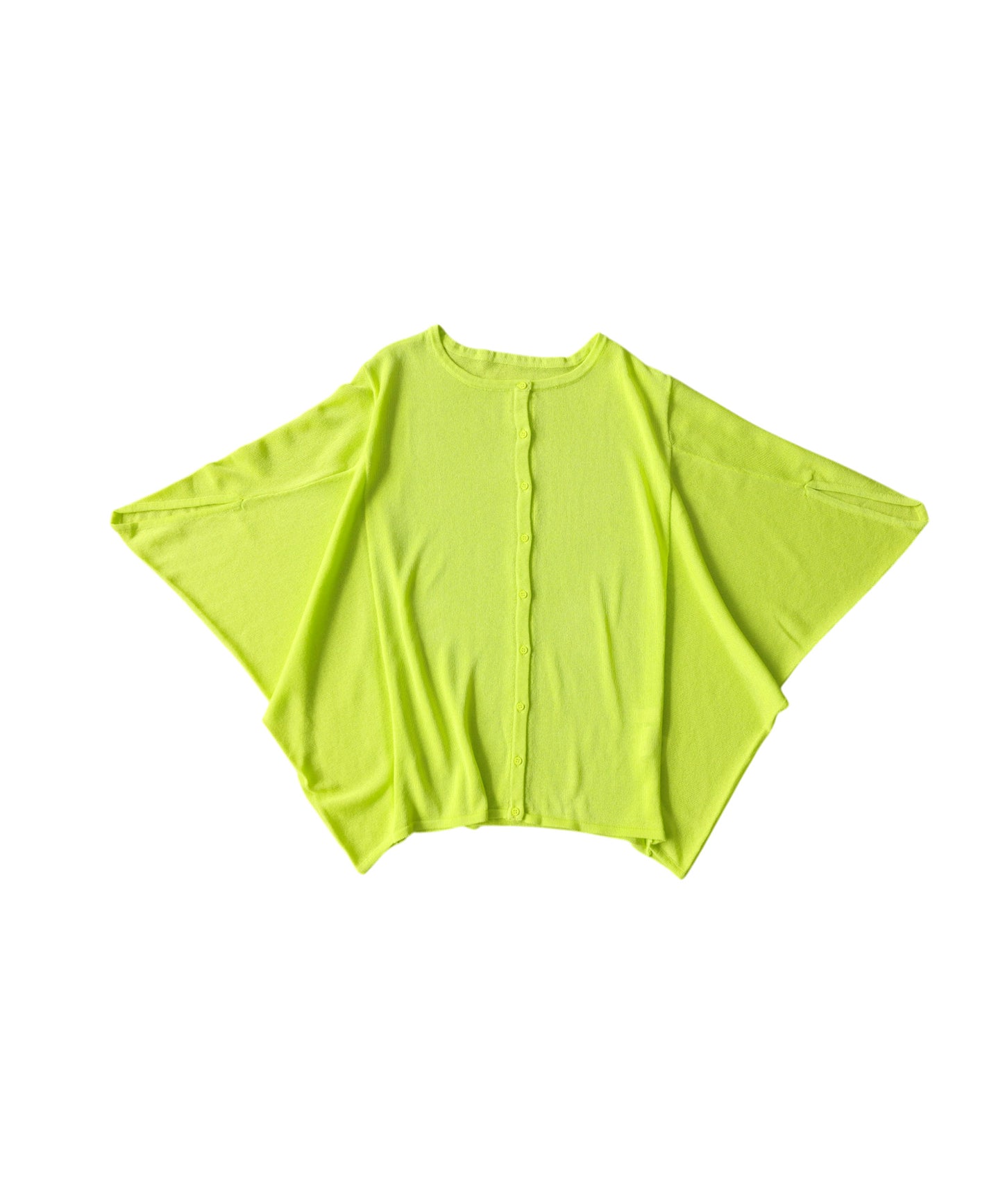 Asymmetrical Dolman Sheer Knit Cardigan Ladies