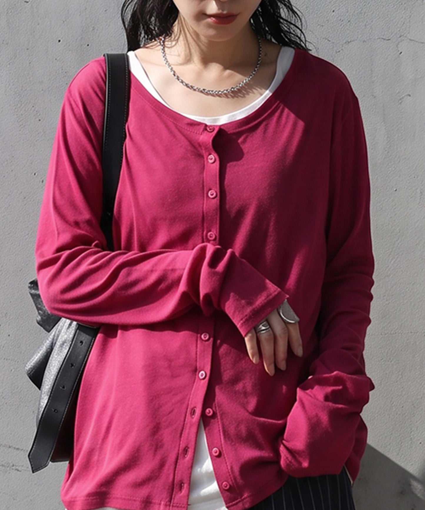 100% Cotton Sheer Cardigan Ladies