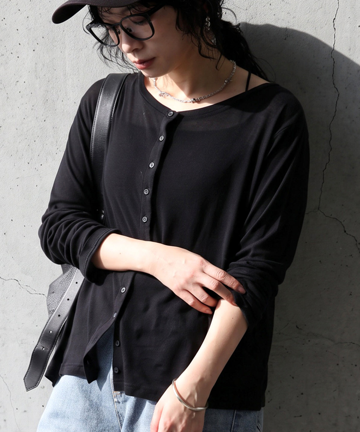 100% Cotton Sheer Cardigan Ladies