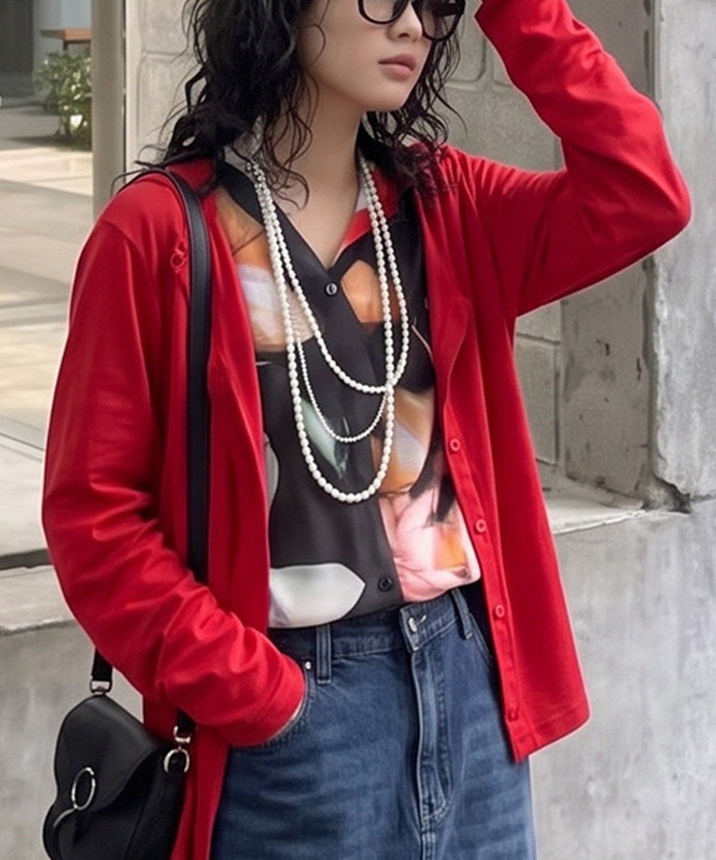 100% Cotton Sheer Cardigan Ladies