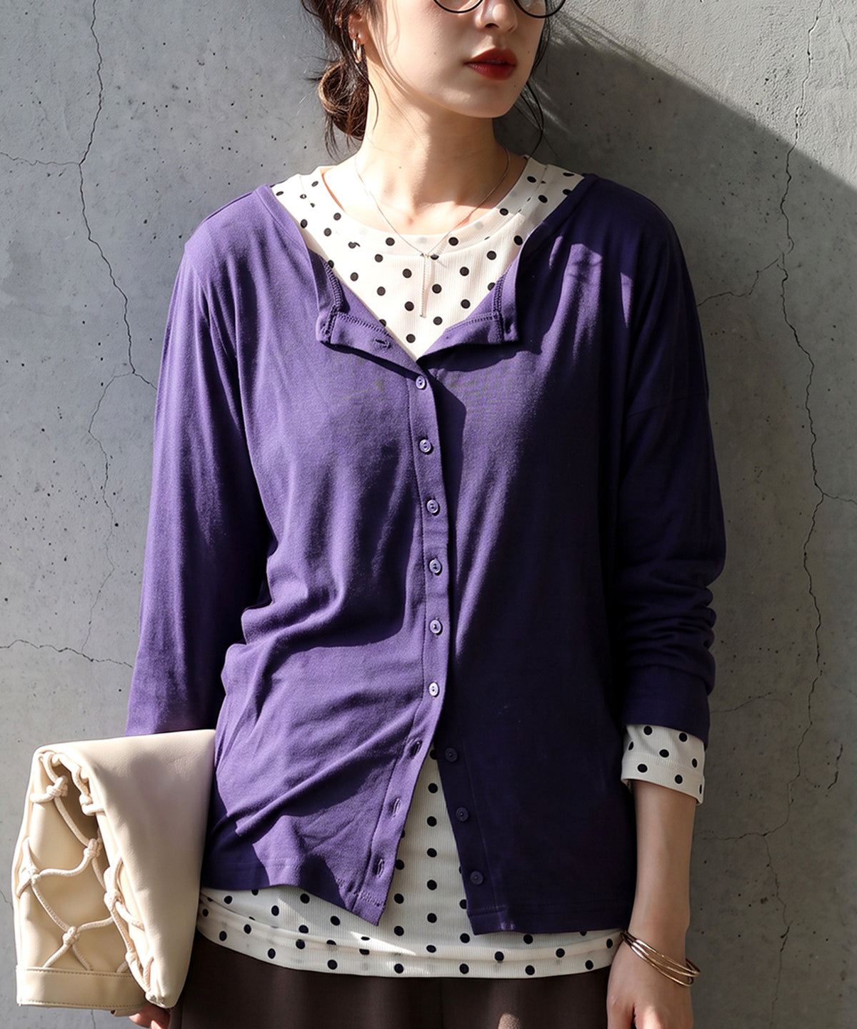100% Cotton Sheer Cardigan Ladies