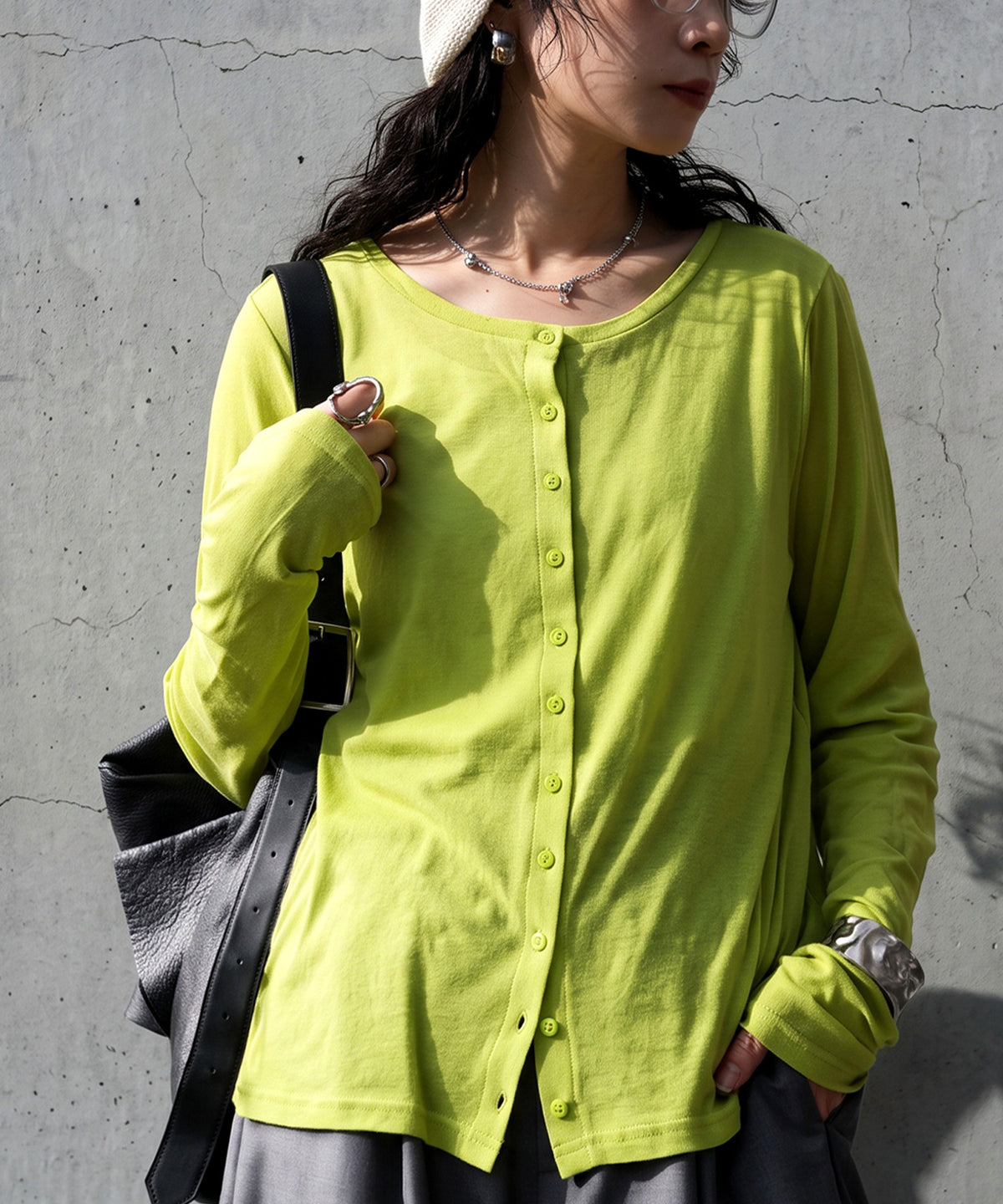100% Cotton Sheer Cardigan Ladies