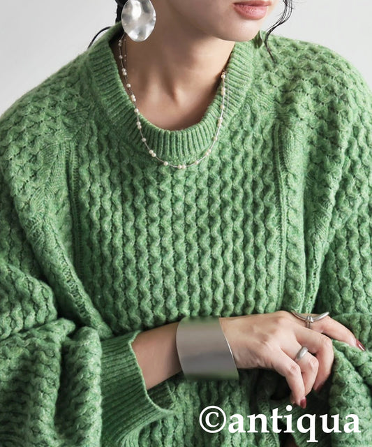 Cable Knit Sweater Ladies