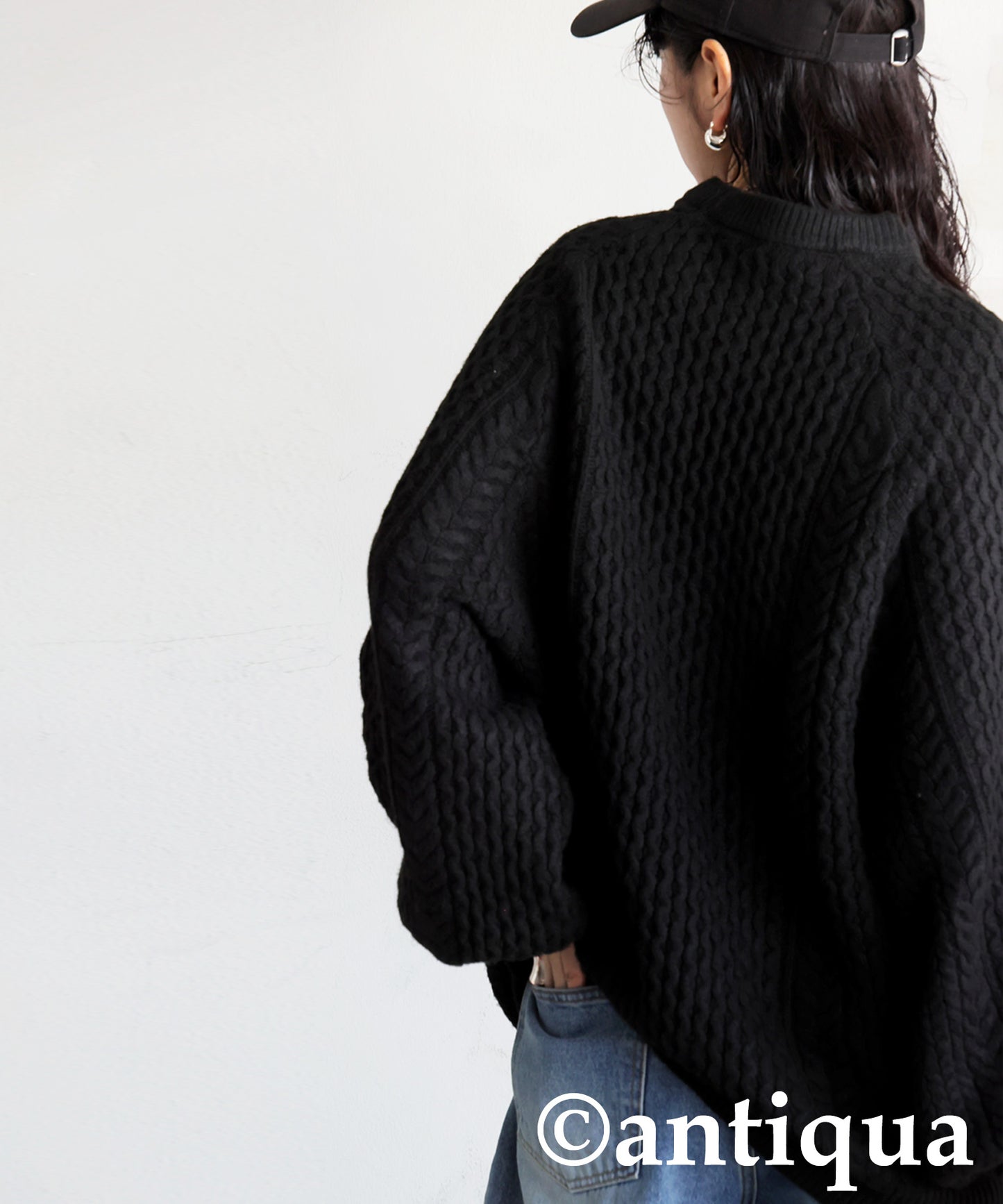 Cable Knit Sweater Ladies