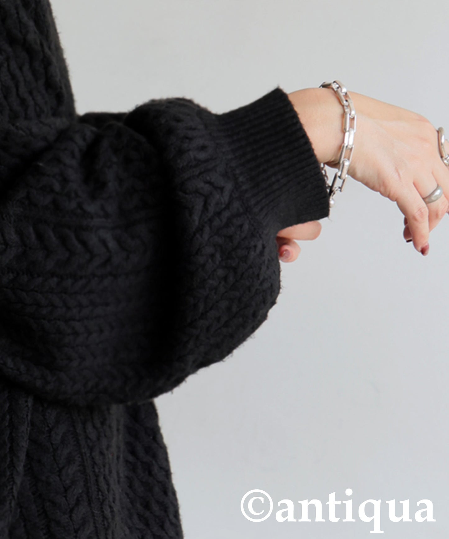 Cable Knit Sweater Ladies