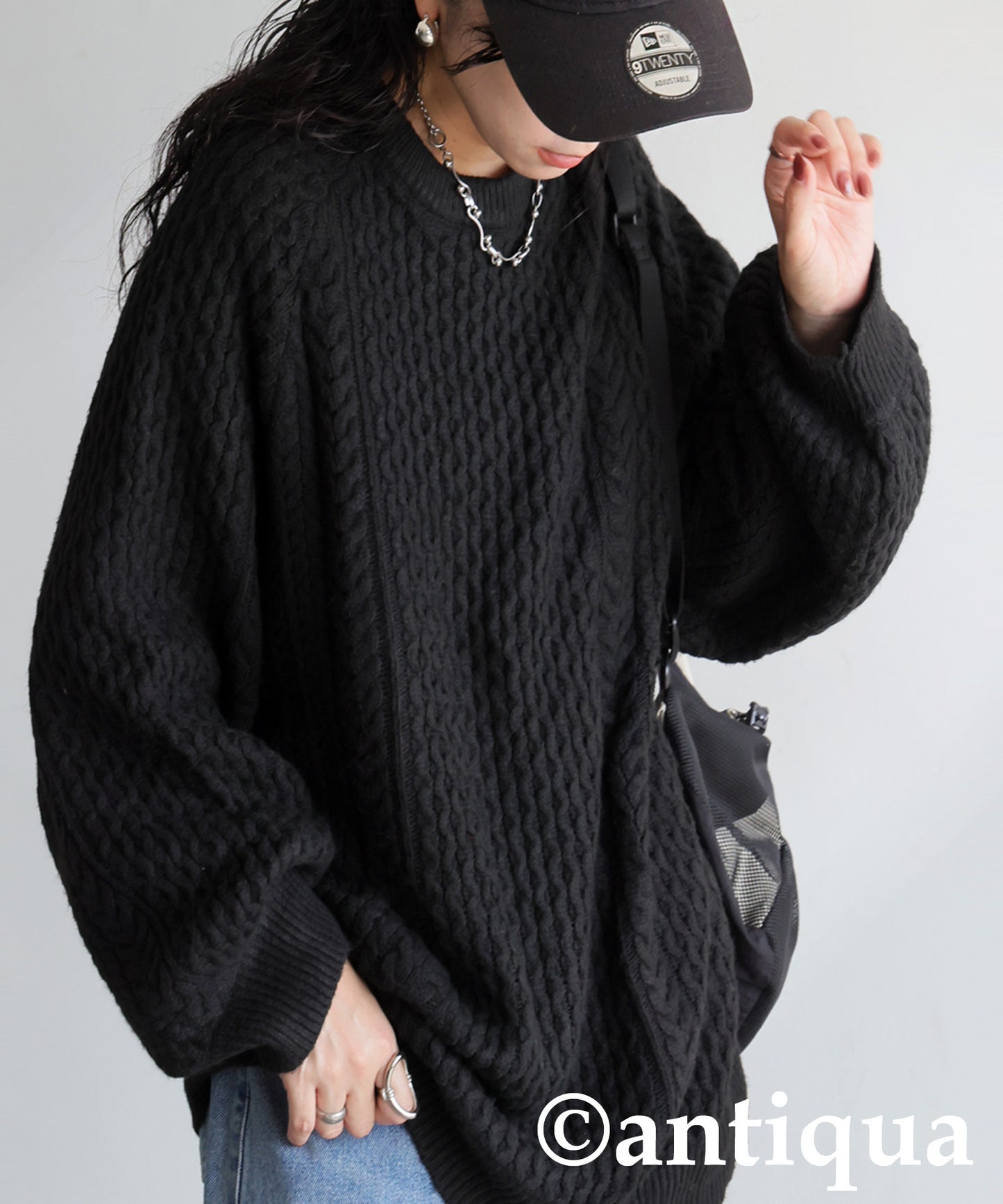 Cable Knit Sweater Ladies