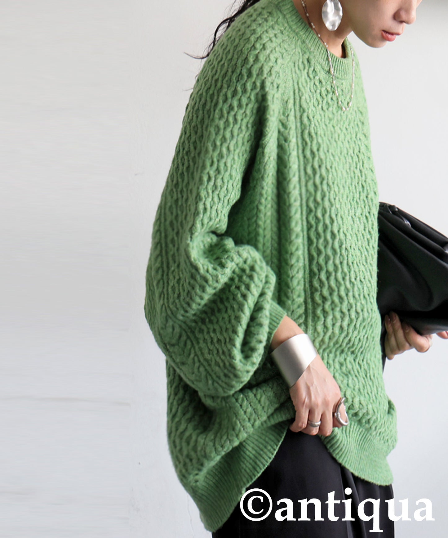 Cable Knit Sweater Ladies