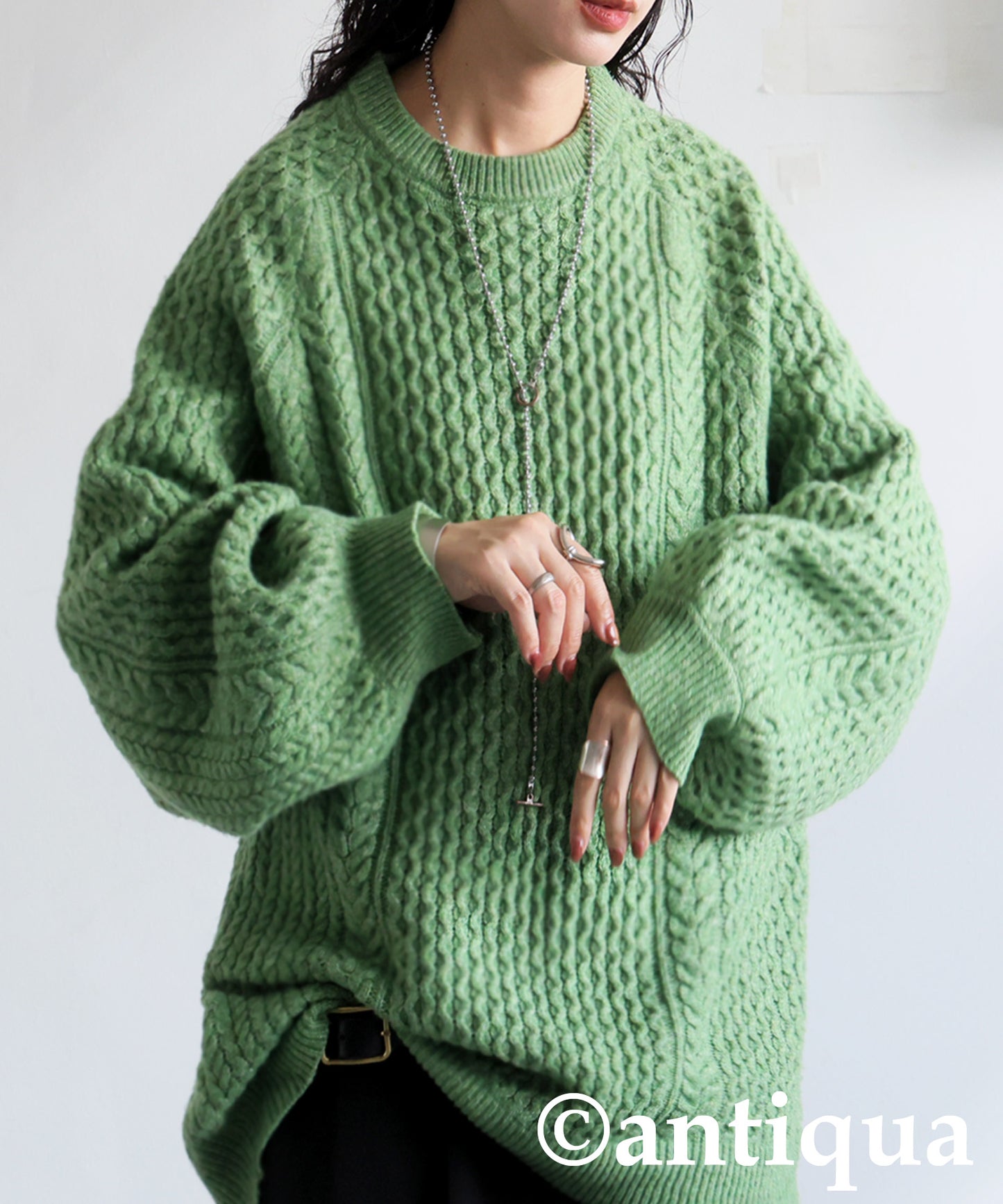 Cable Knit Sweater Ladies