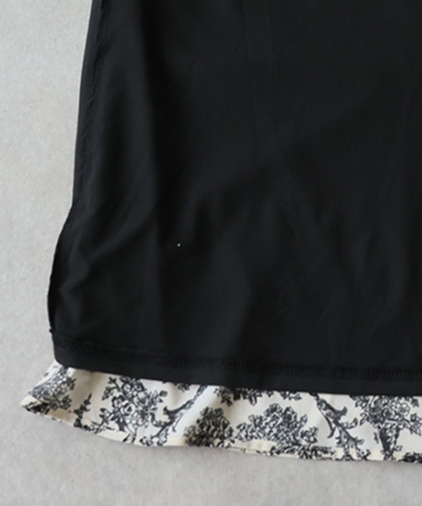 Toile De Jouy Print Long Skirt Ladies