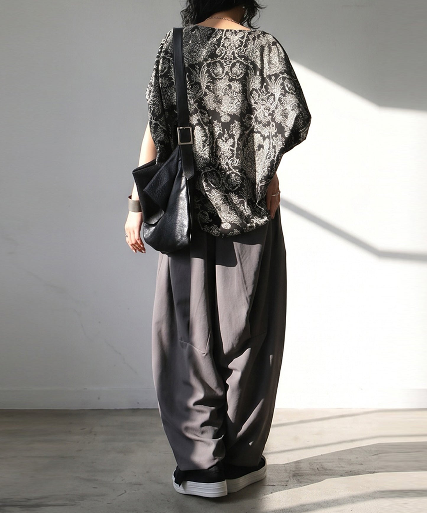 Toile De Jouy Print Blouse Ladies