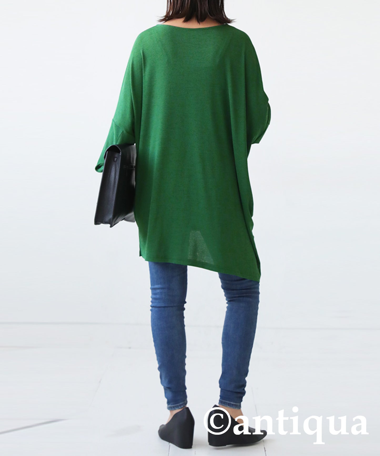 Asymmetric shirring tops Ladies