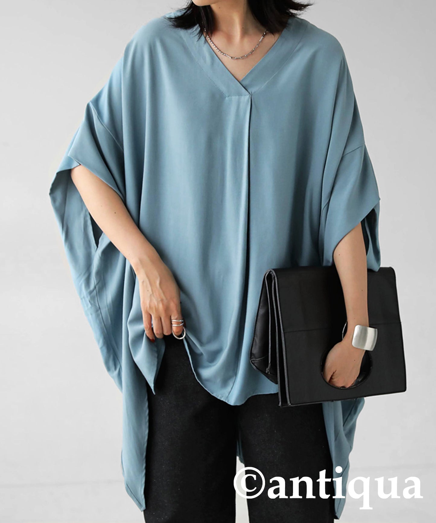 Ladies dolman sleeve wide tops