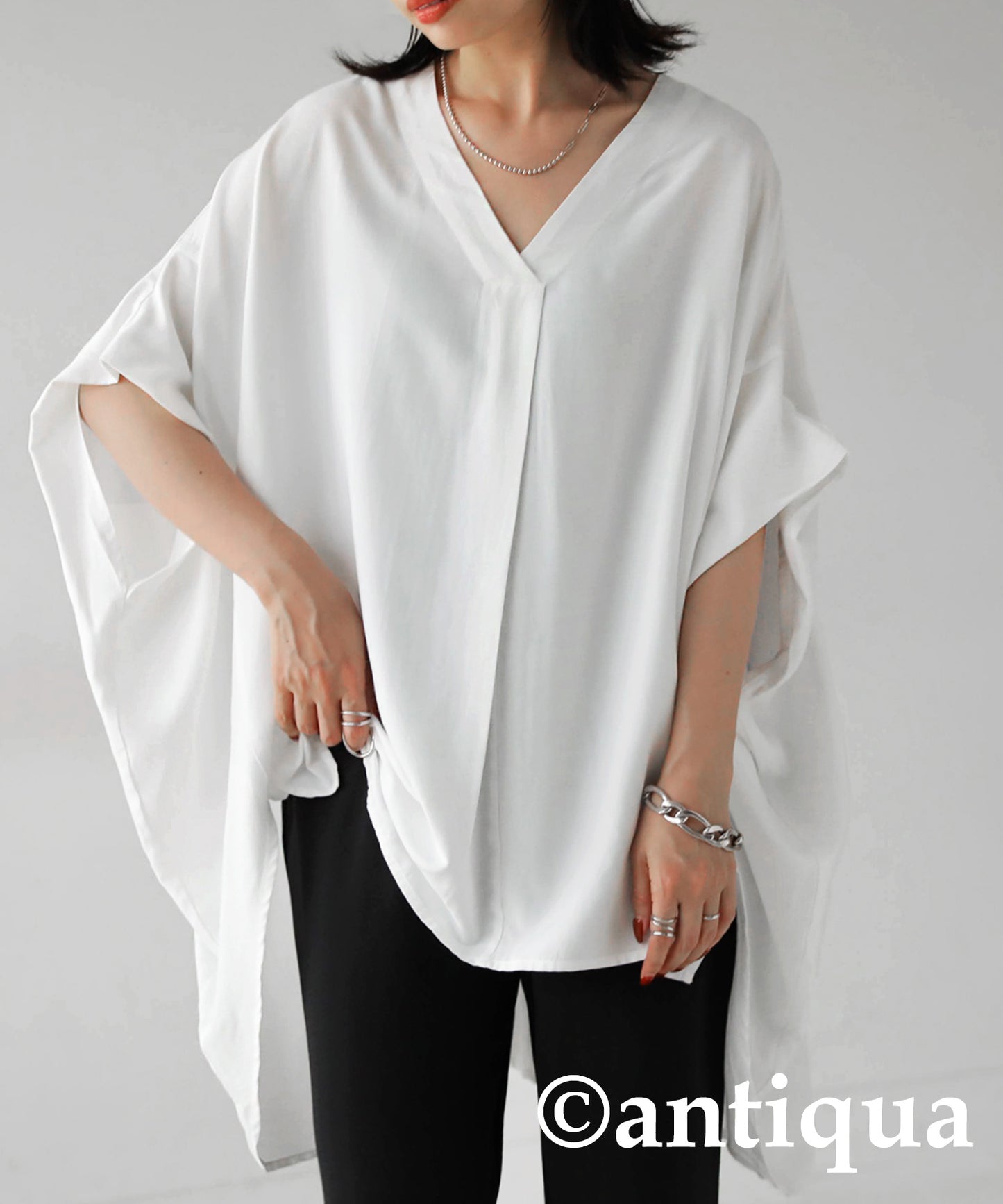 Ladies dolman sleeve wide tops