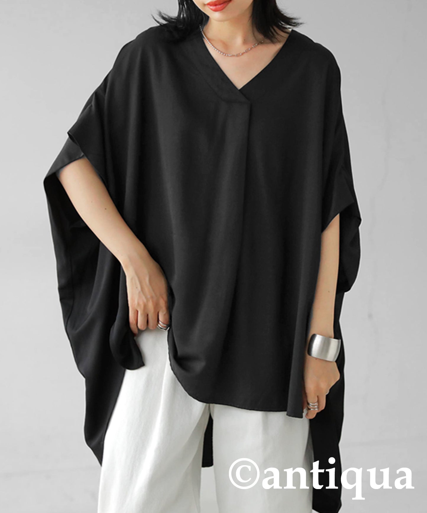 Ladies dolman sleeve wide tops