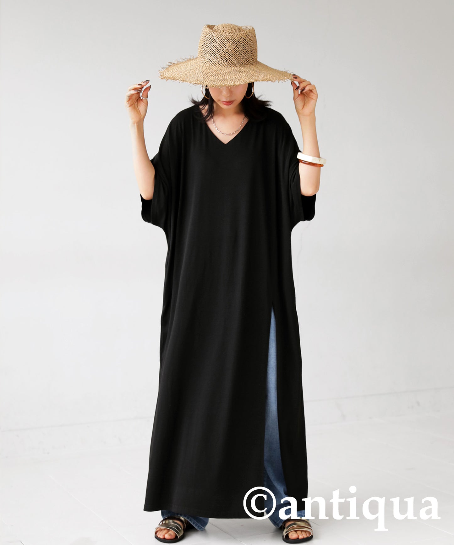 Slit Design Dress Ladies