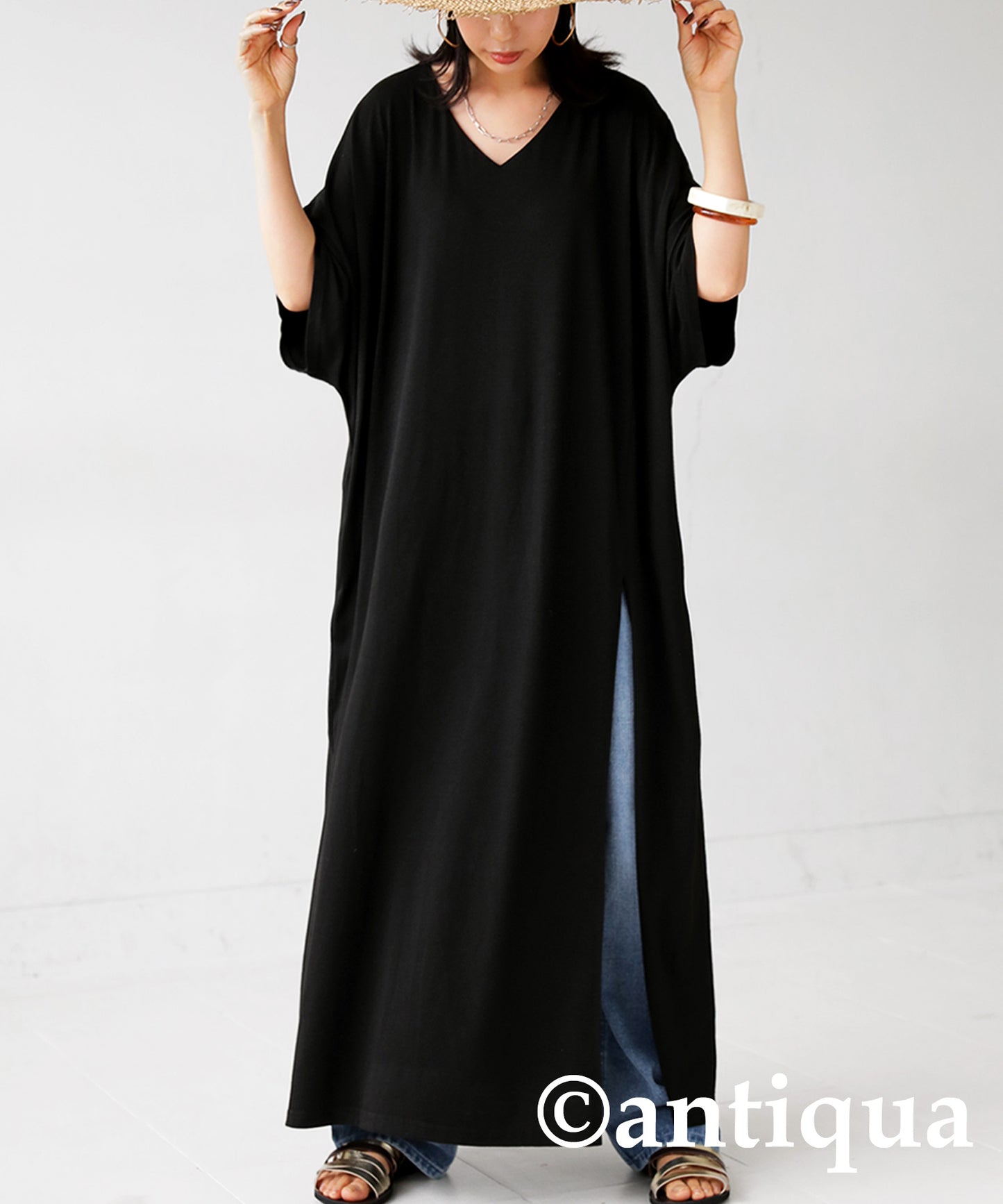 Slit Design Dress Ladies