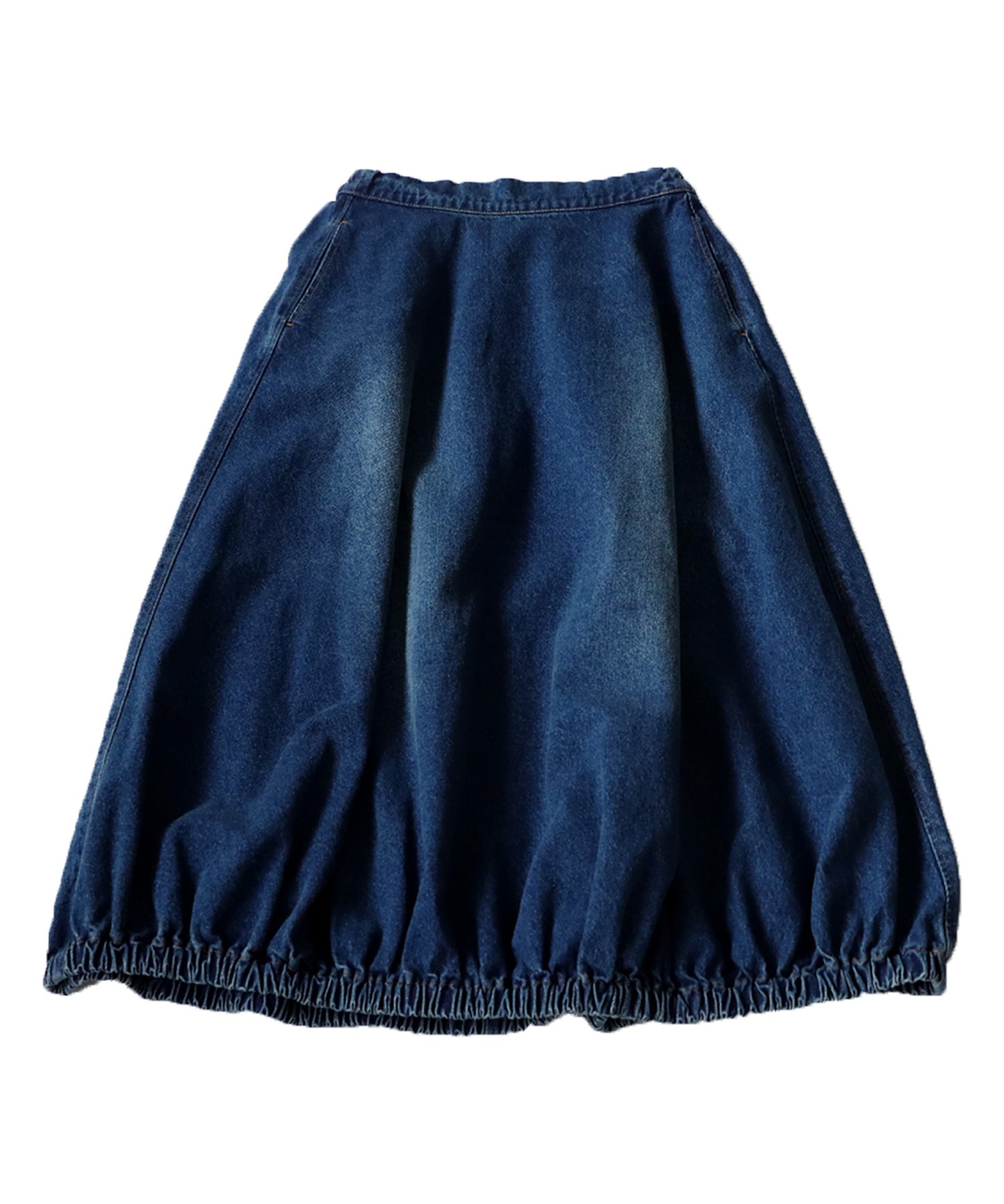 Balloon Denim Skirt Ladies