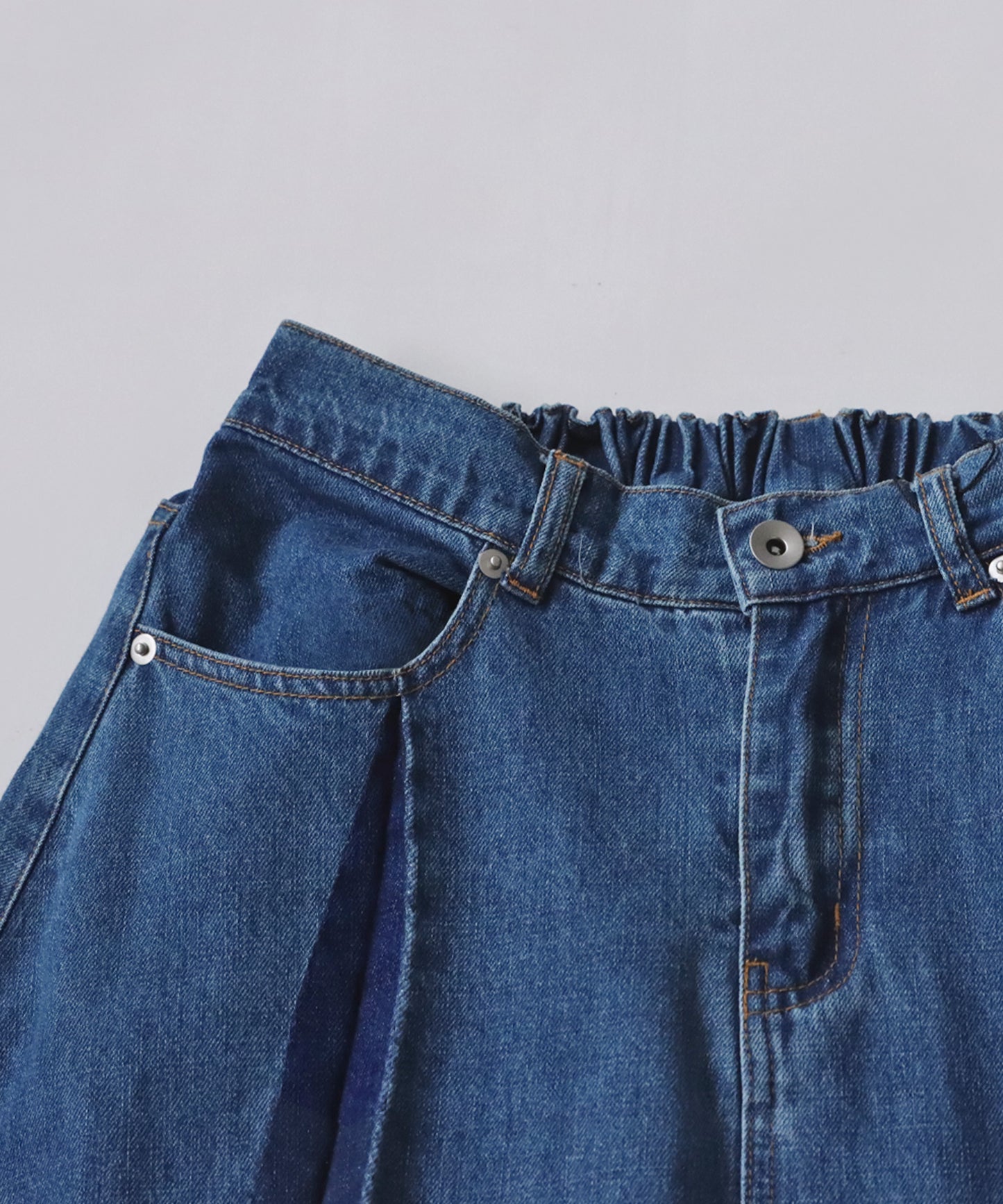 100% cotton denim skirt Ladies