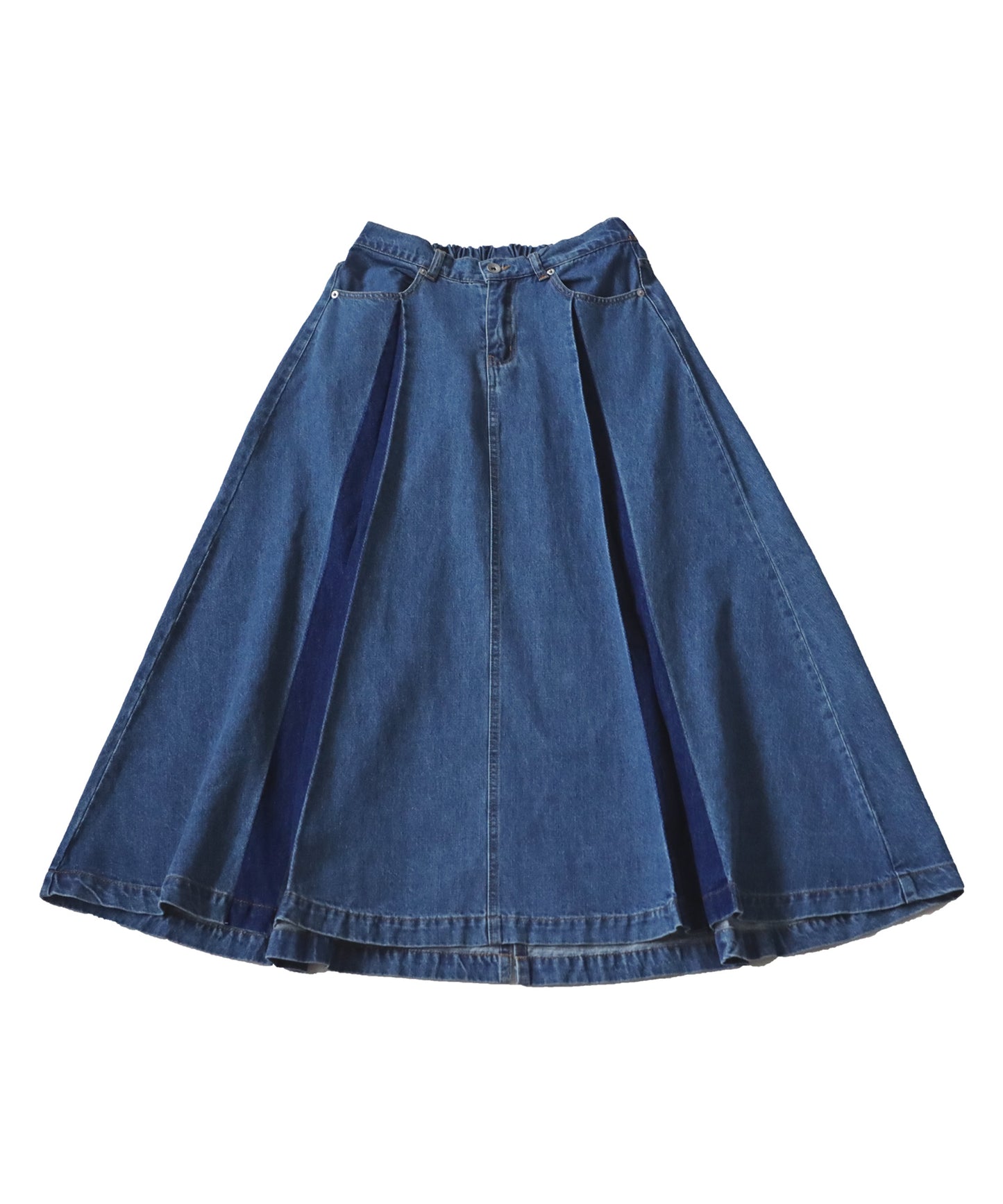 100% cotton denim skirt Ladies