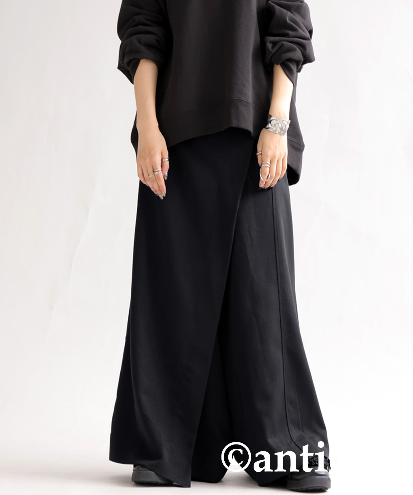 Ladies wrap full length pants