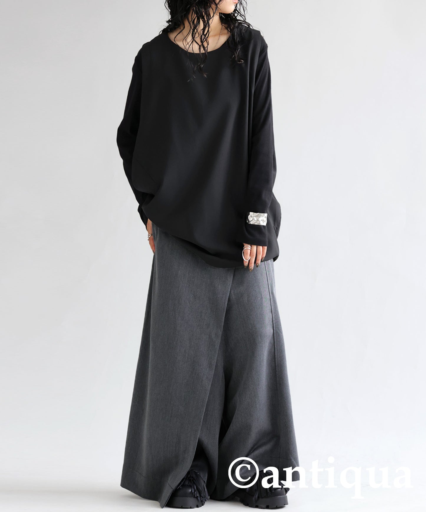 Ladies wrap full length pants