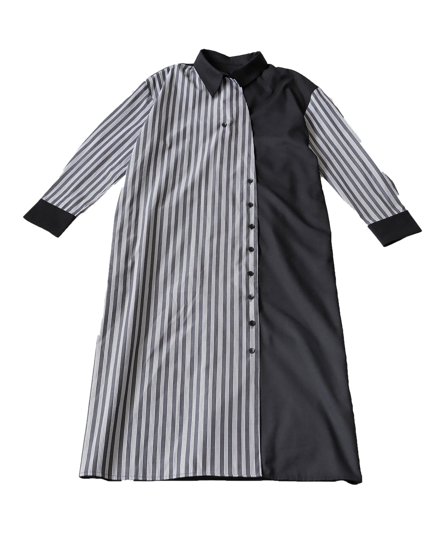 Spliced Striped Dress Ladies