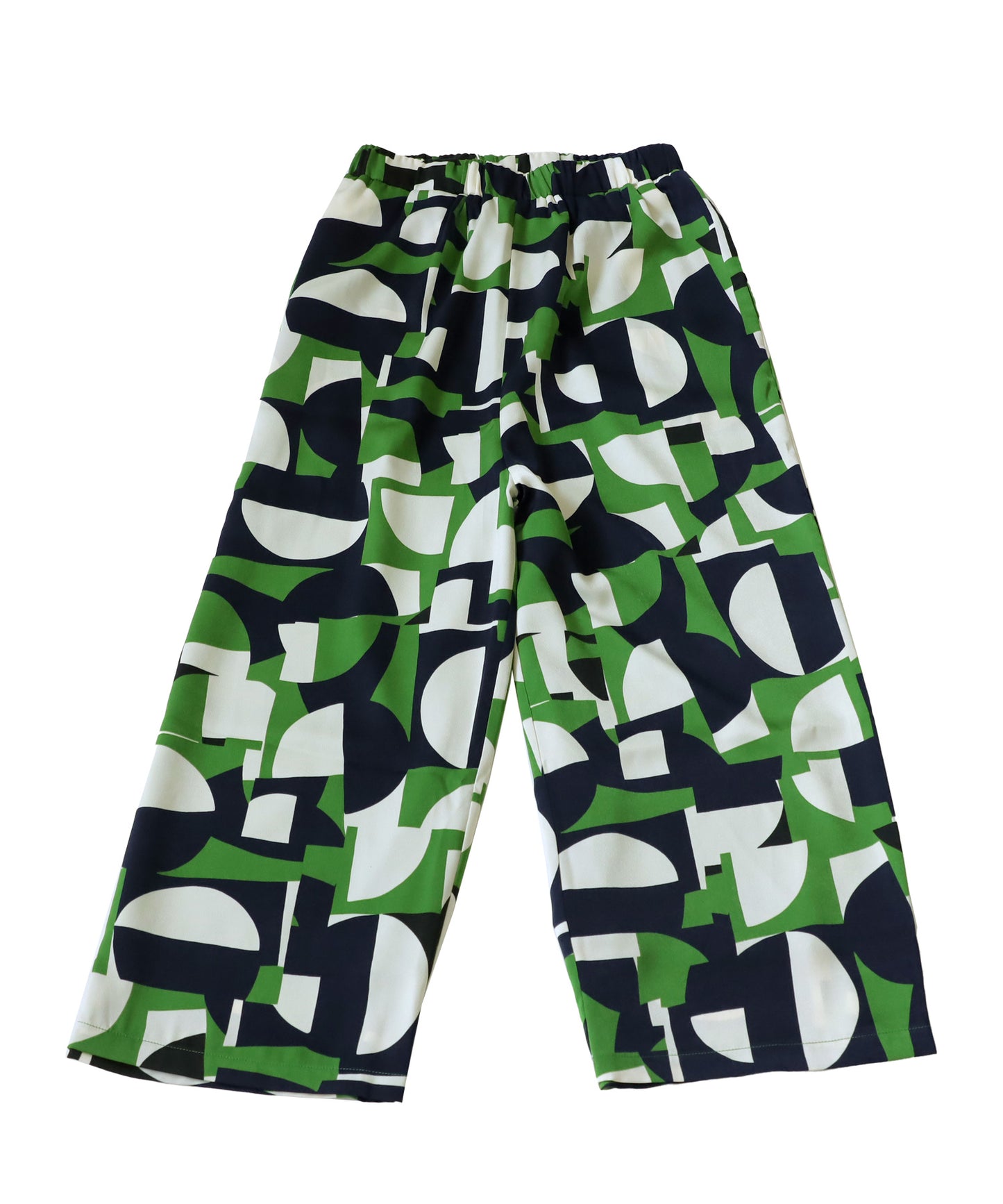 Geometric Pattern Pants Ladies