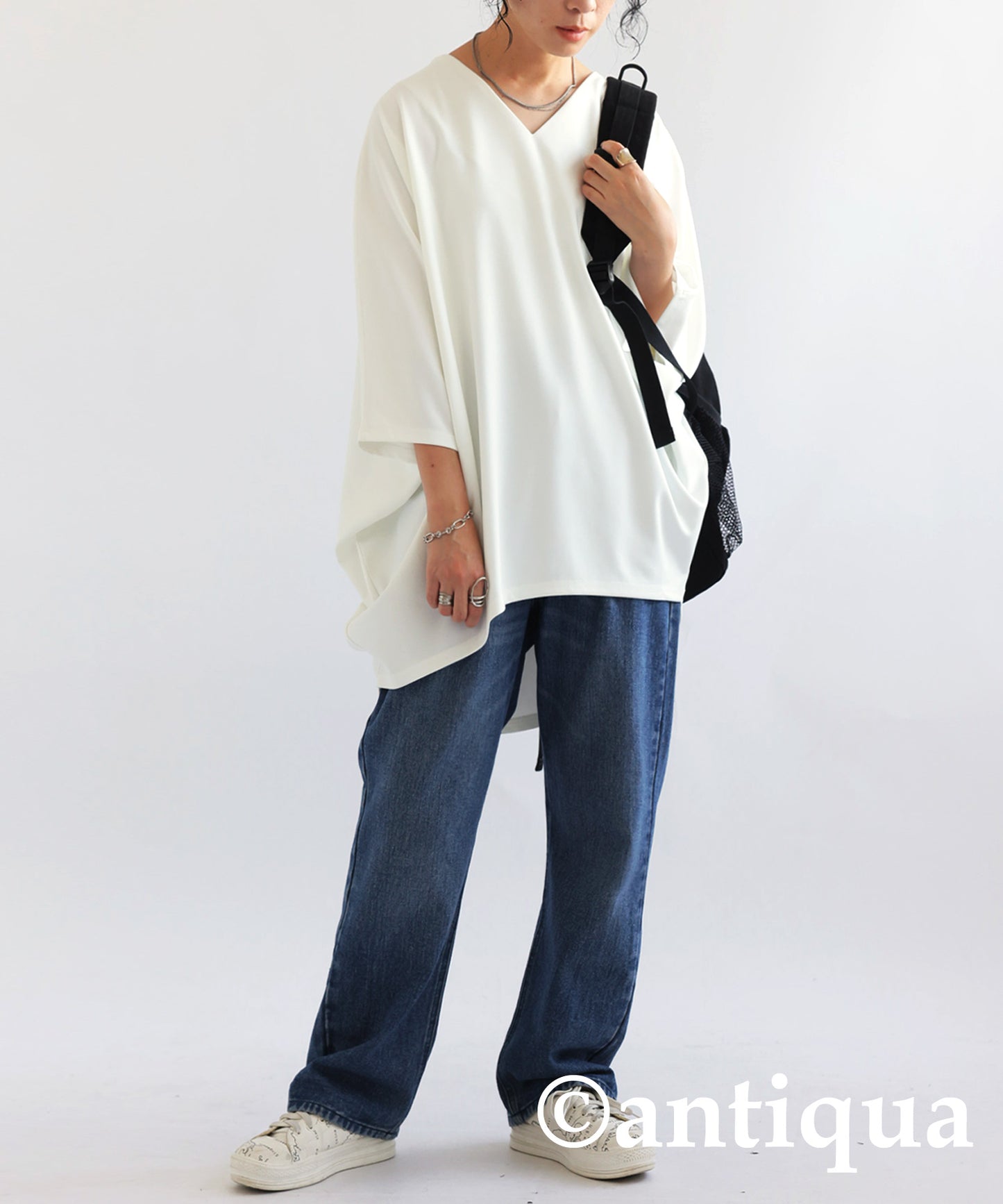 Asymmetric Design Tops Ladies