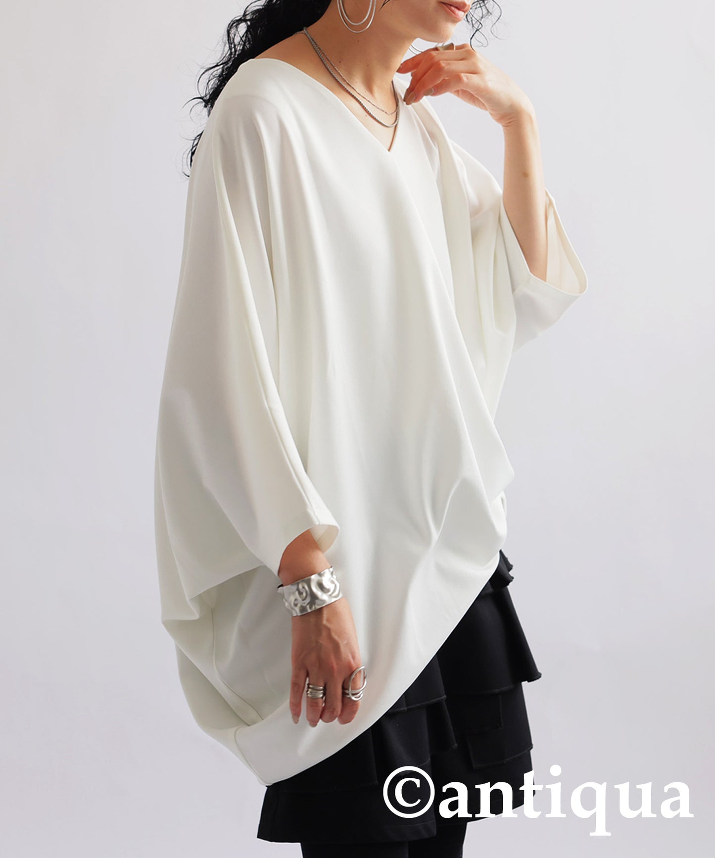 Asymmetric Design Tops Ladies