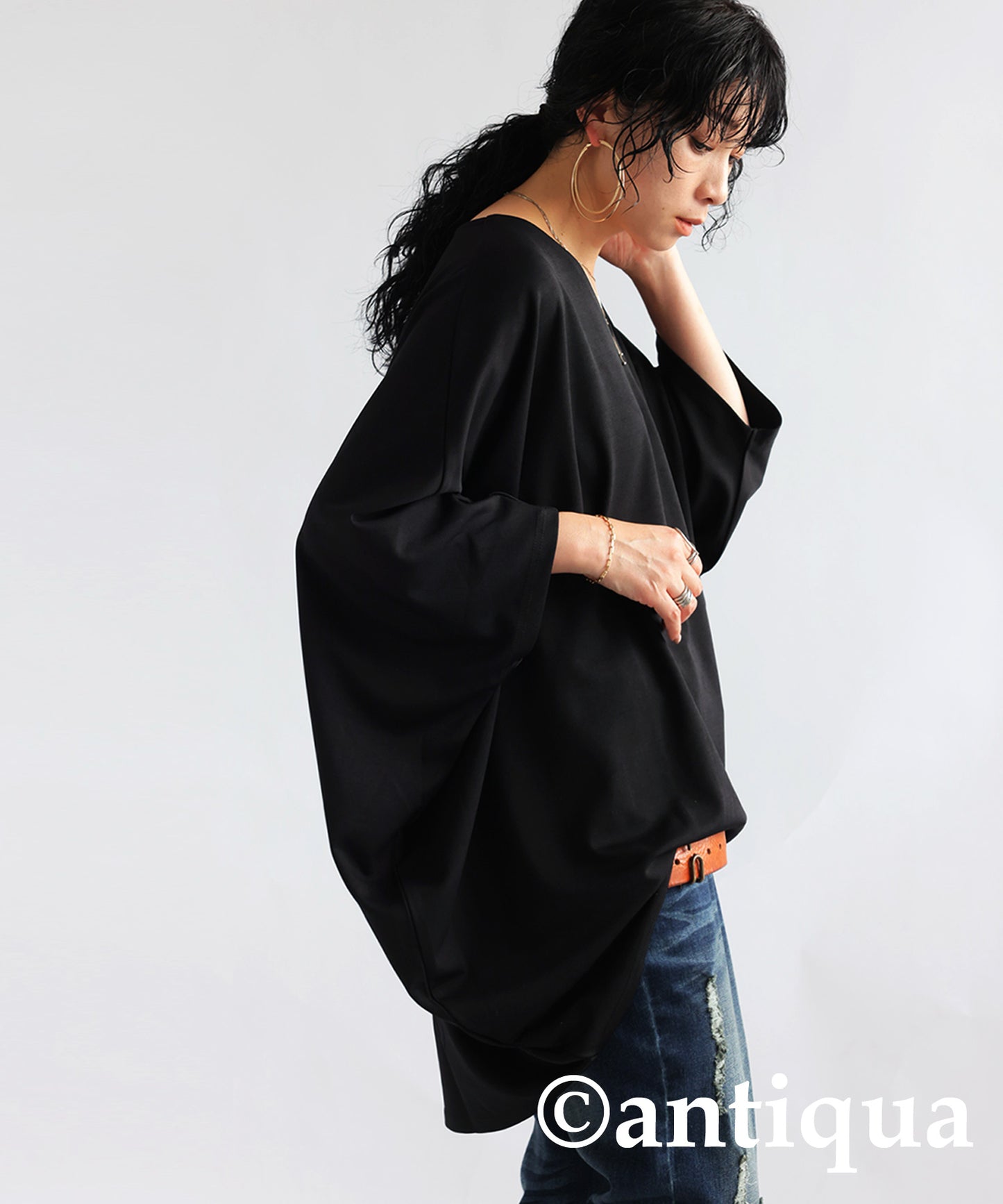 Asymmetric Design Tops Ladies