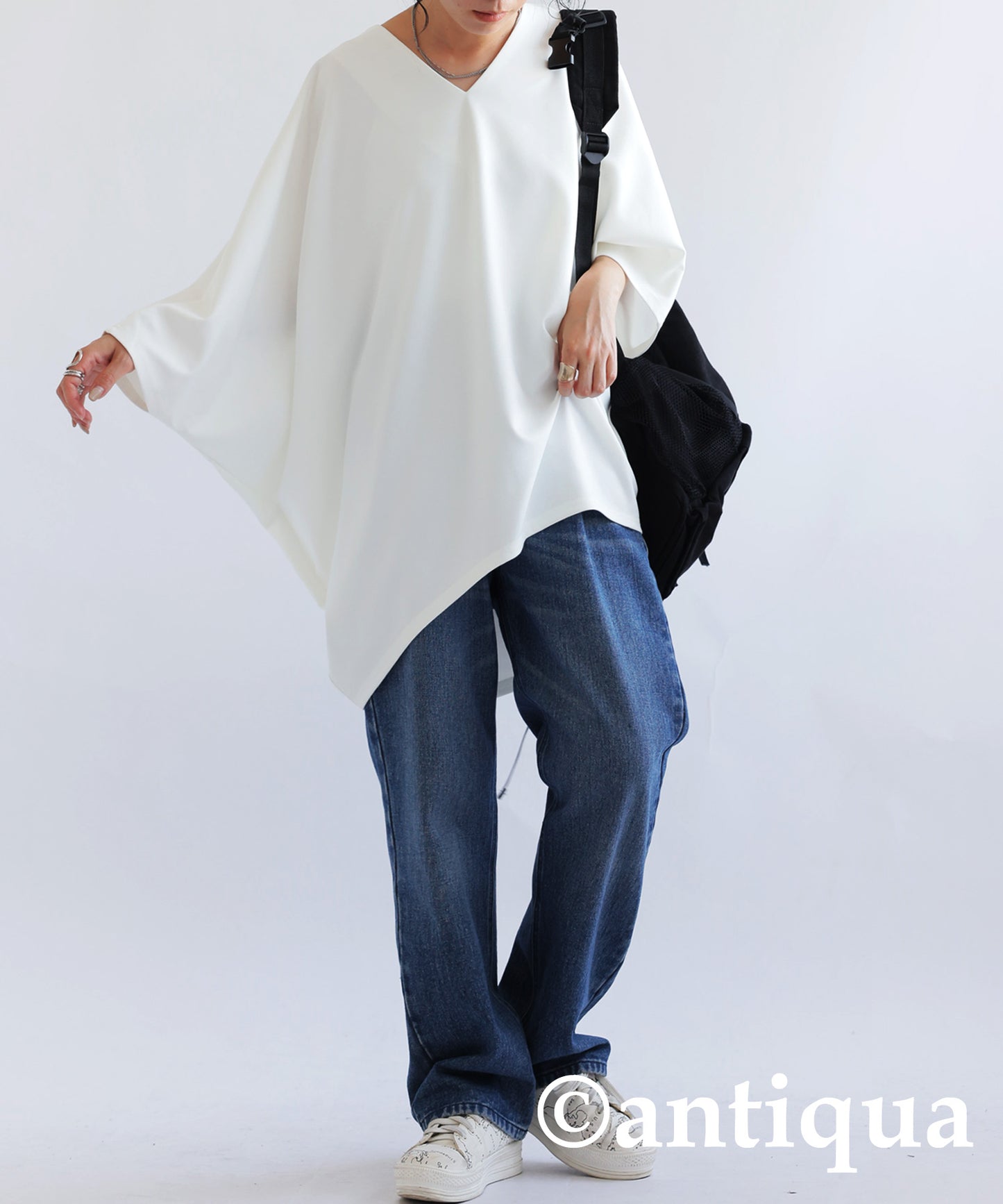 Asymmetric Design Tops Ladies