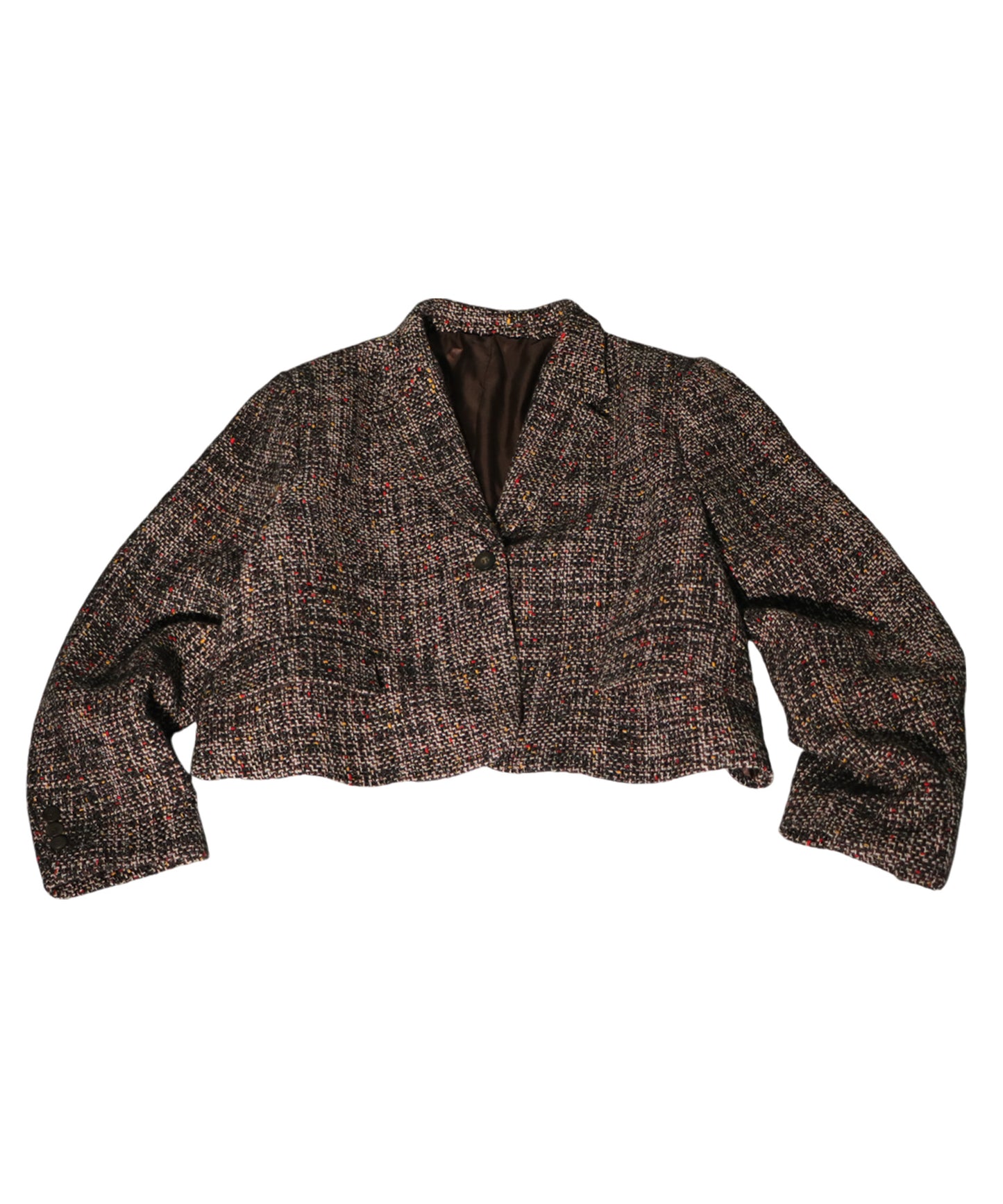 Tweed Short Jacket Ladies