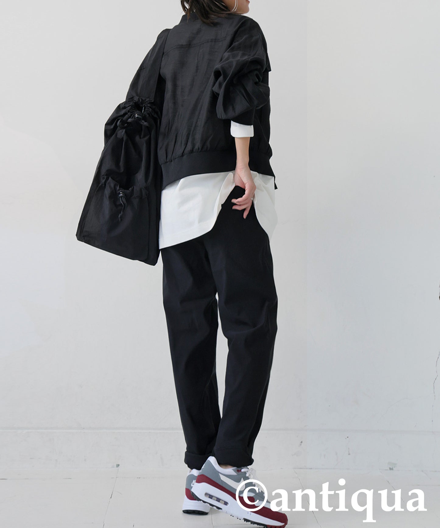 Sheer Blouson Ladies