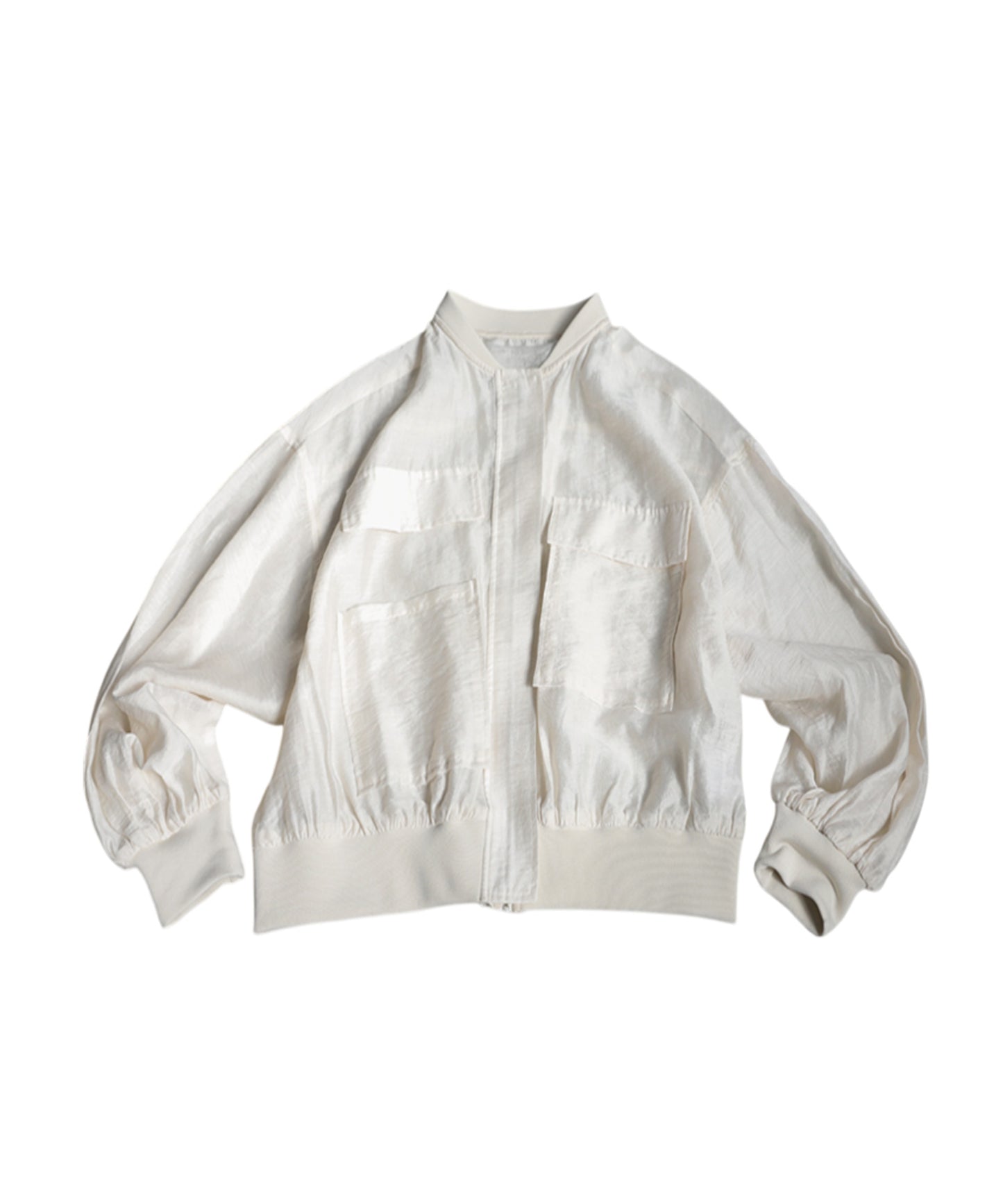 Sheer Blouson Ladies