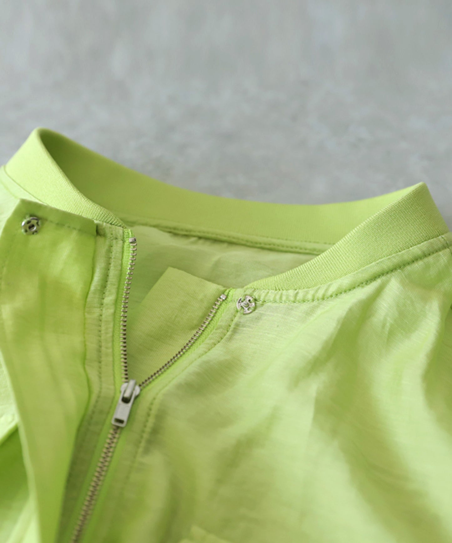 Sheer Blouson Ladies